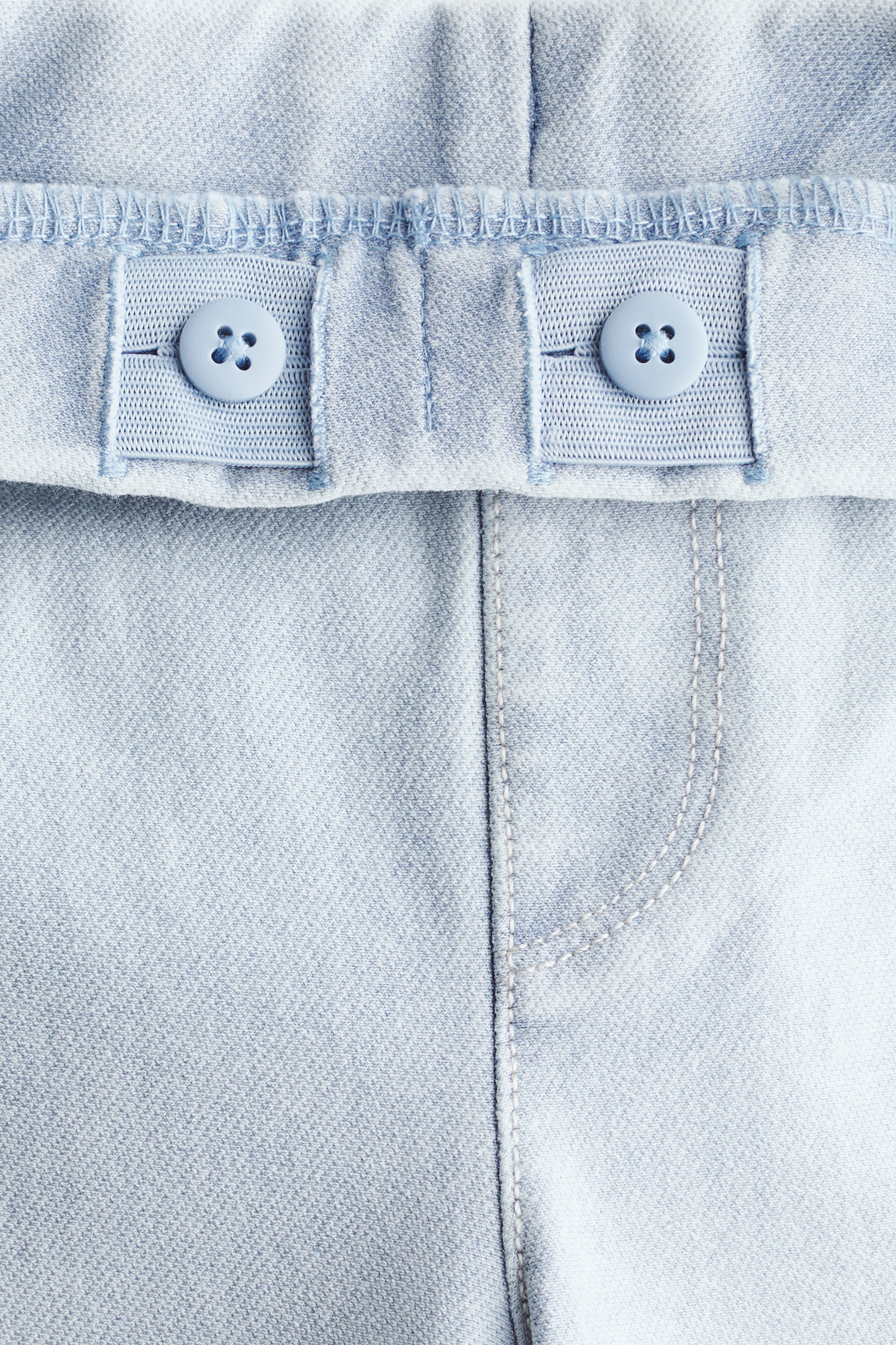 拡大画像を表示: デニムライクワイドパンツ - ライトデニムブルー - Kids | H&M JP 2