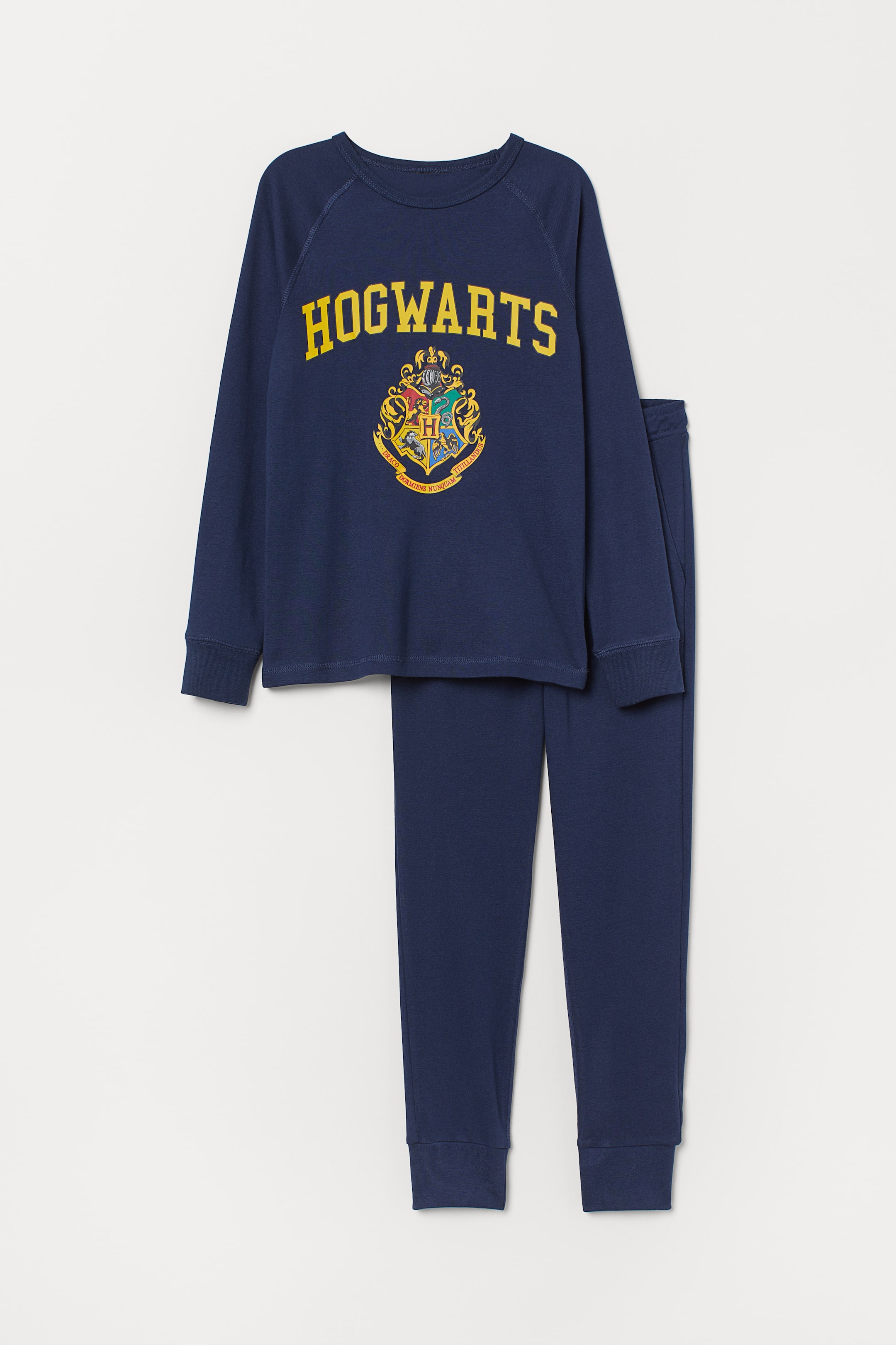 Prikaži veću sliku: Pidžama od pamučnog žerseja sa aplikacijom - Dark blue/Harry Potter - Kids | H&M RS 1