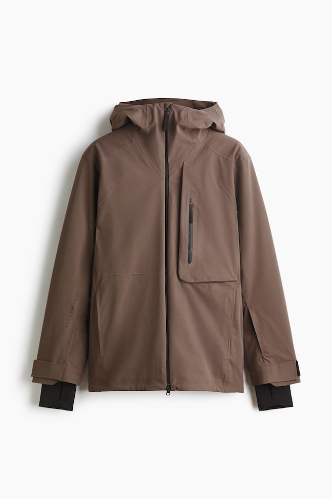 Ski jacket with StormMove™ - Brown/Dusty green/Light beige - 1