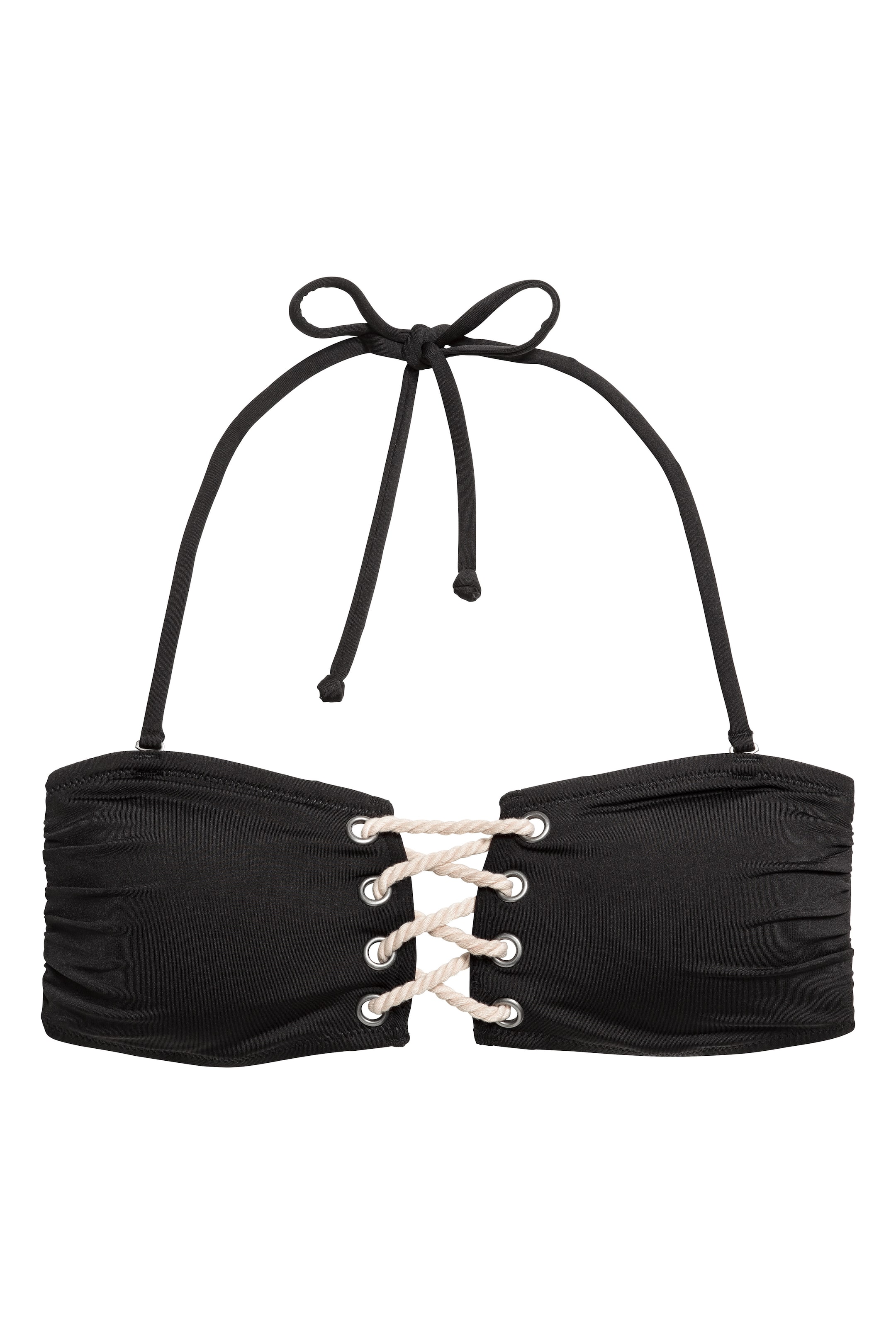 Näytä suurempi kuva: Bandeau-bikiniliivit - Musta - NAISET | H&M FI 1