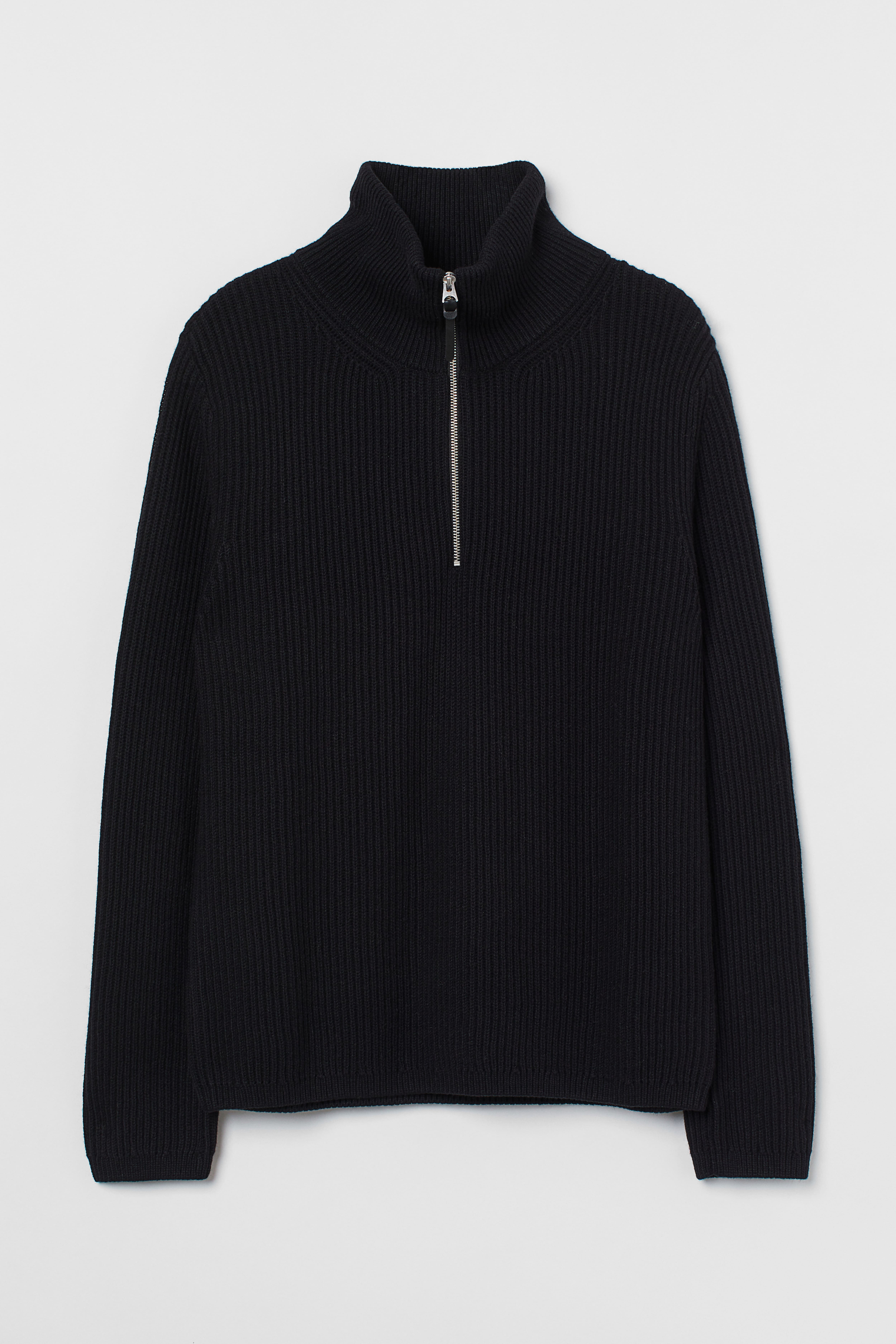 Half black half white sweater h&m sale