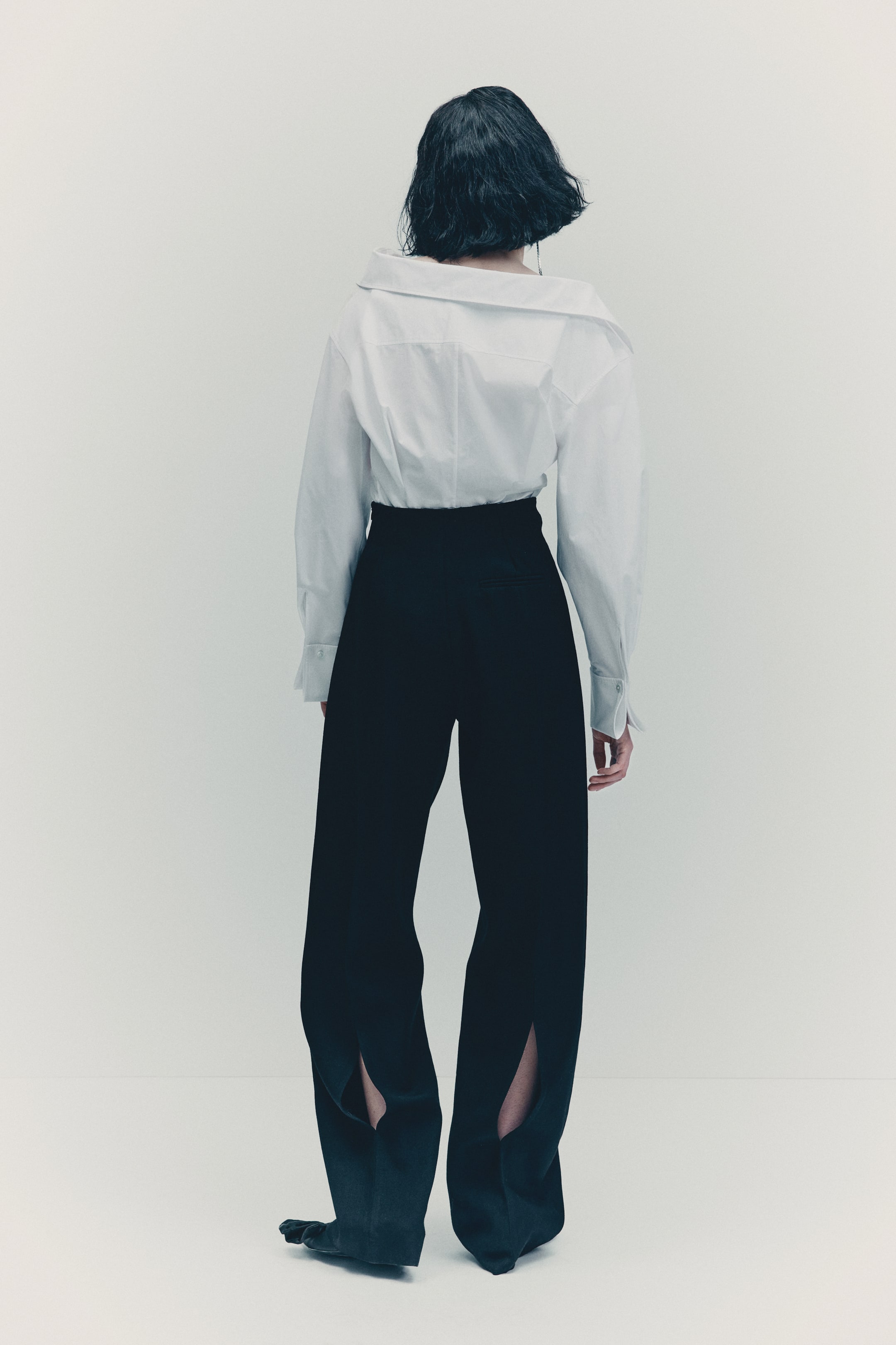 Visualizza immagine più grande: Camicia aderente in cotone - Bianco - DONNA | H&M IT 4