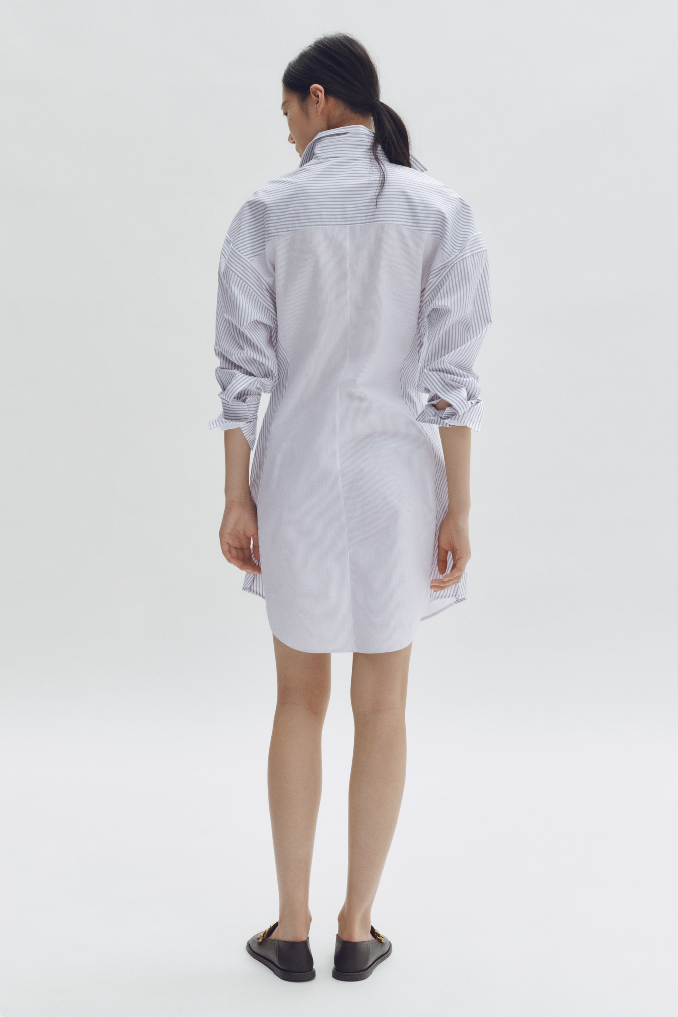 Cotton Poplin Shirt Dress