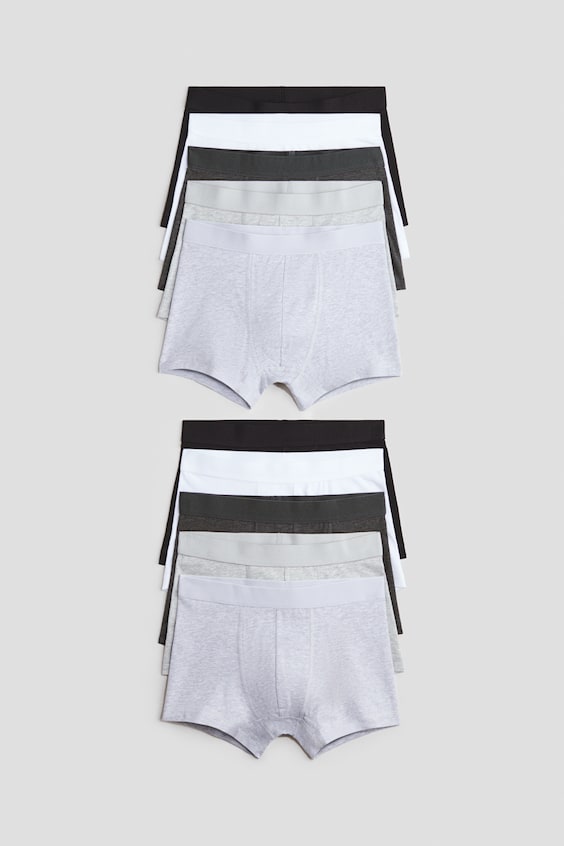 Трусы-боксеры для детей, хлопок, 10 шт. — H&M