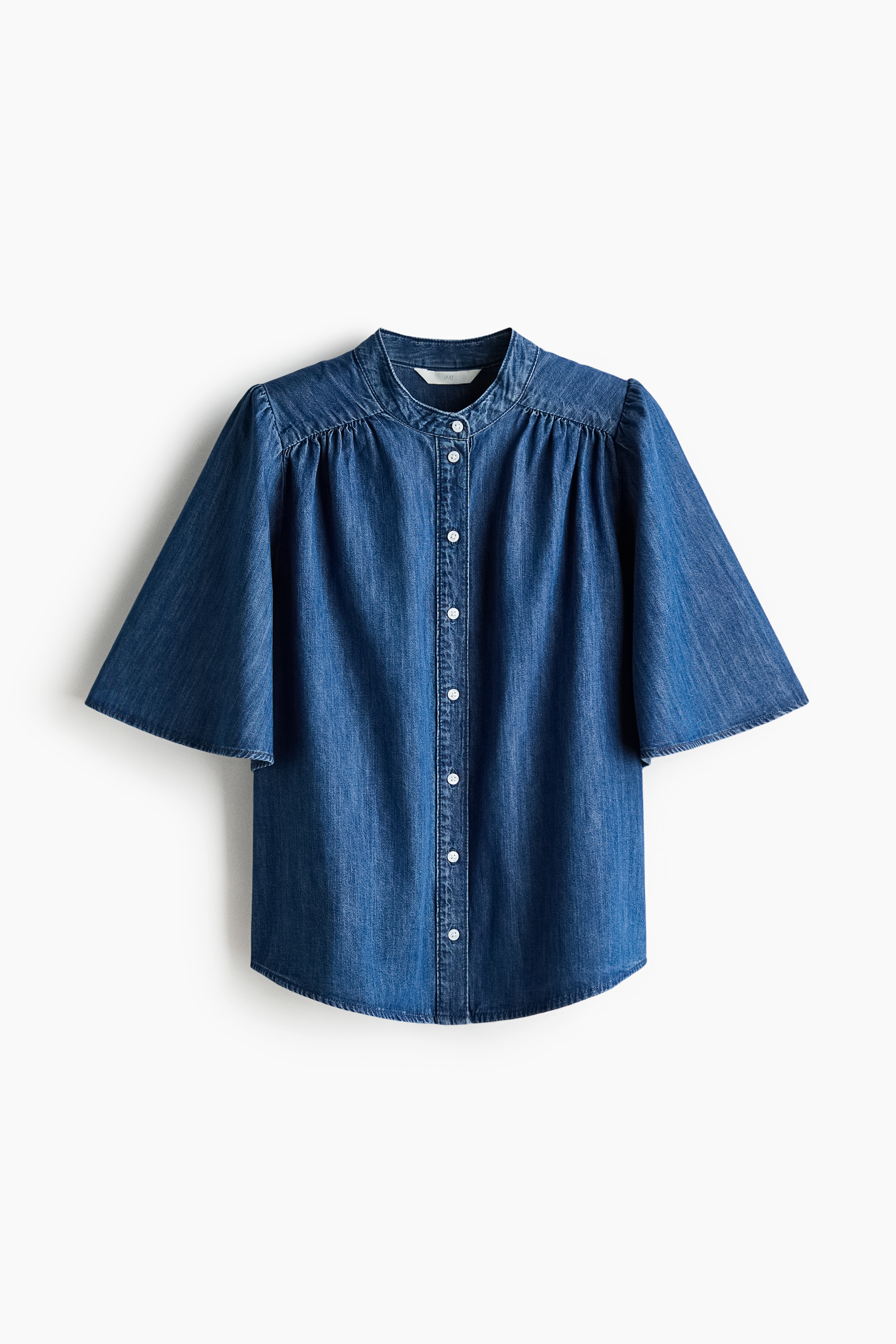 Áo kiểu denim - Màu xanh denim