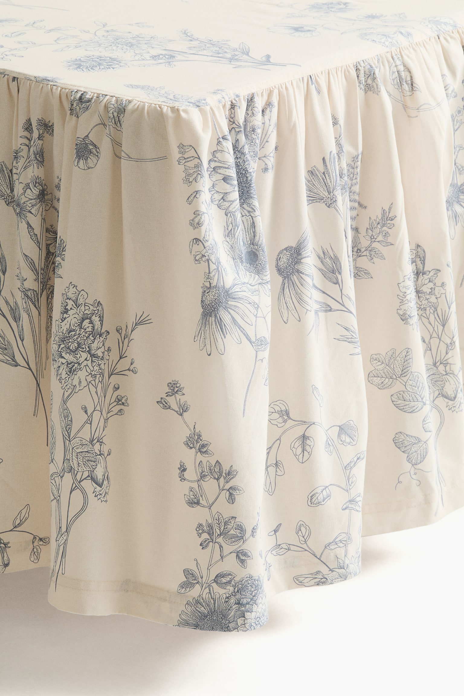 Vestiletto singolo con volant - White/Blue floral/Beige chiaro/Crema/fiori/Bianco