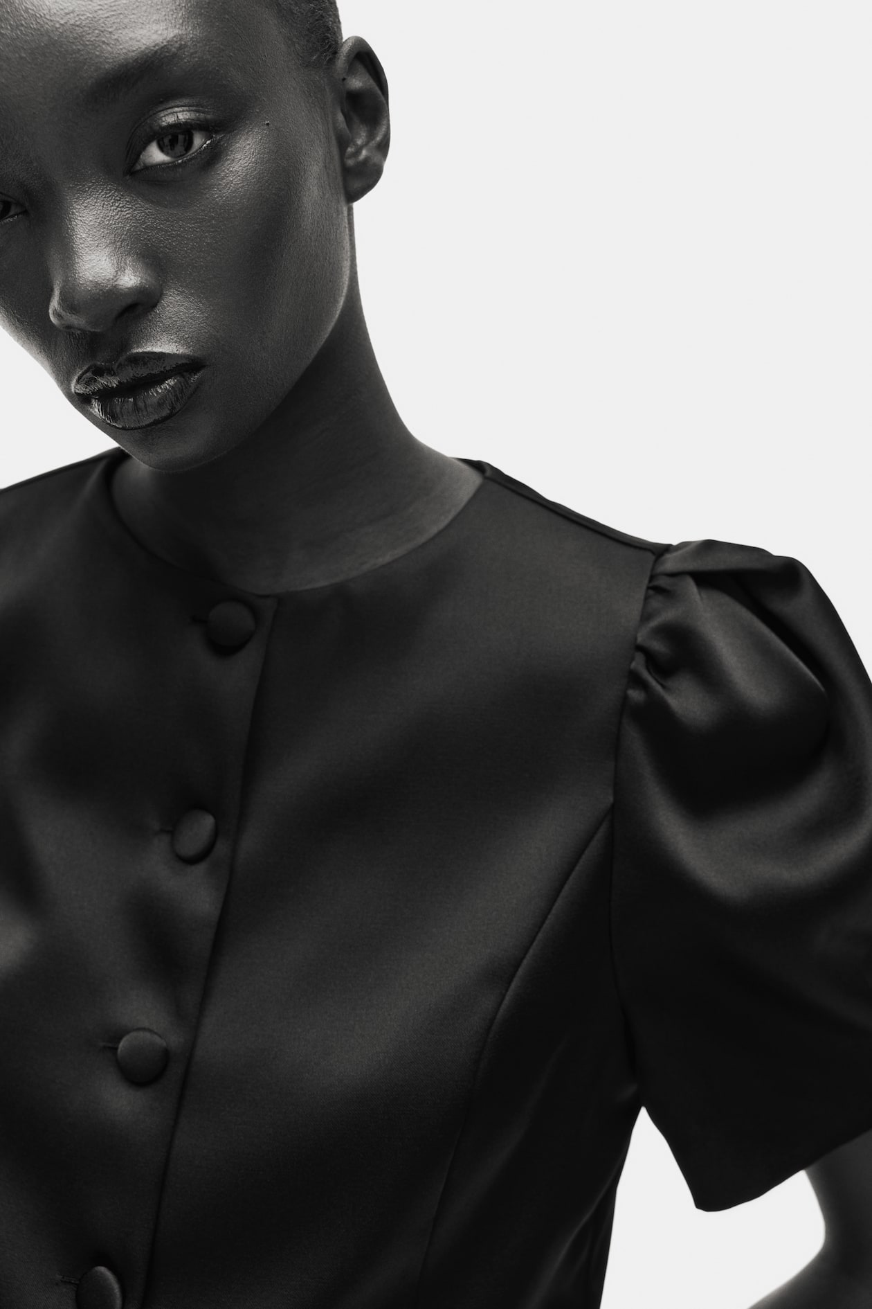 Puff-Sleeved Blouse - image 2