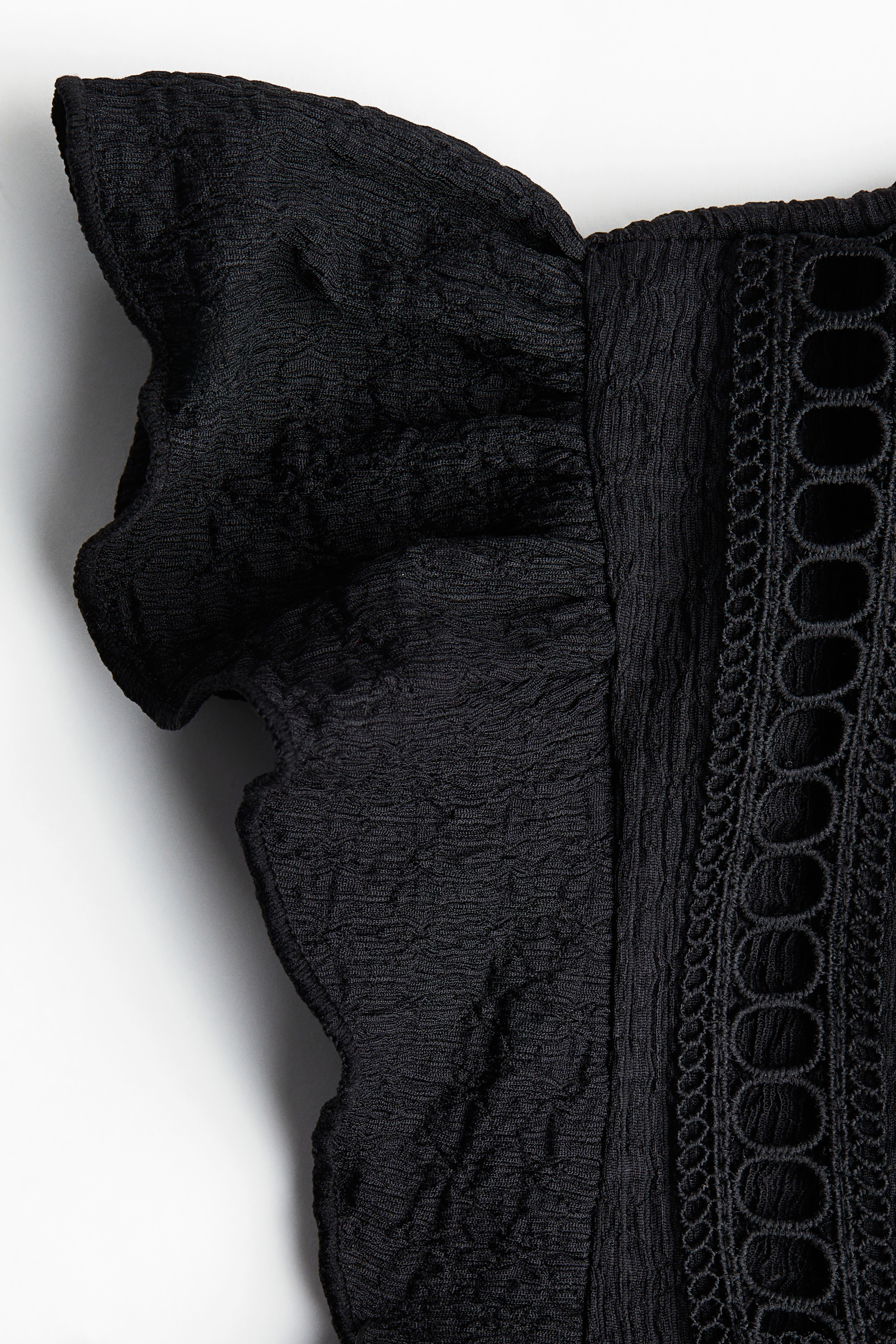 Textured Jersey Top