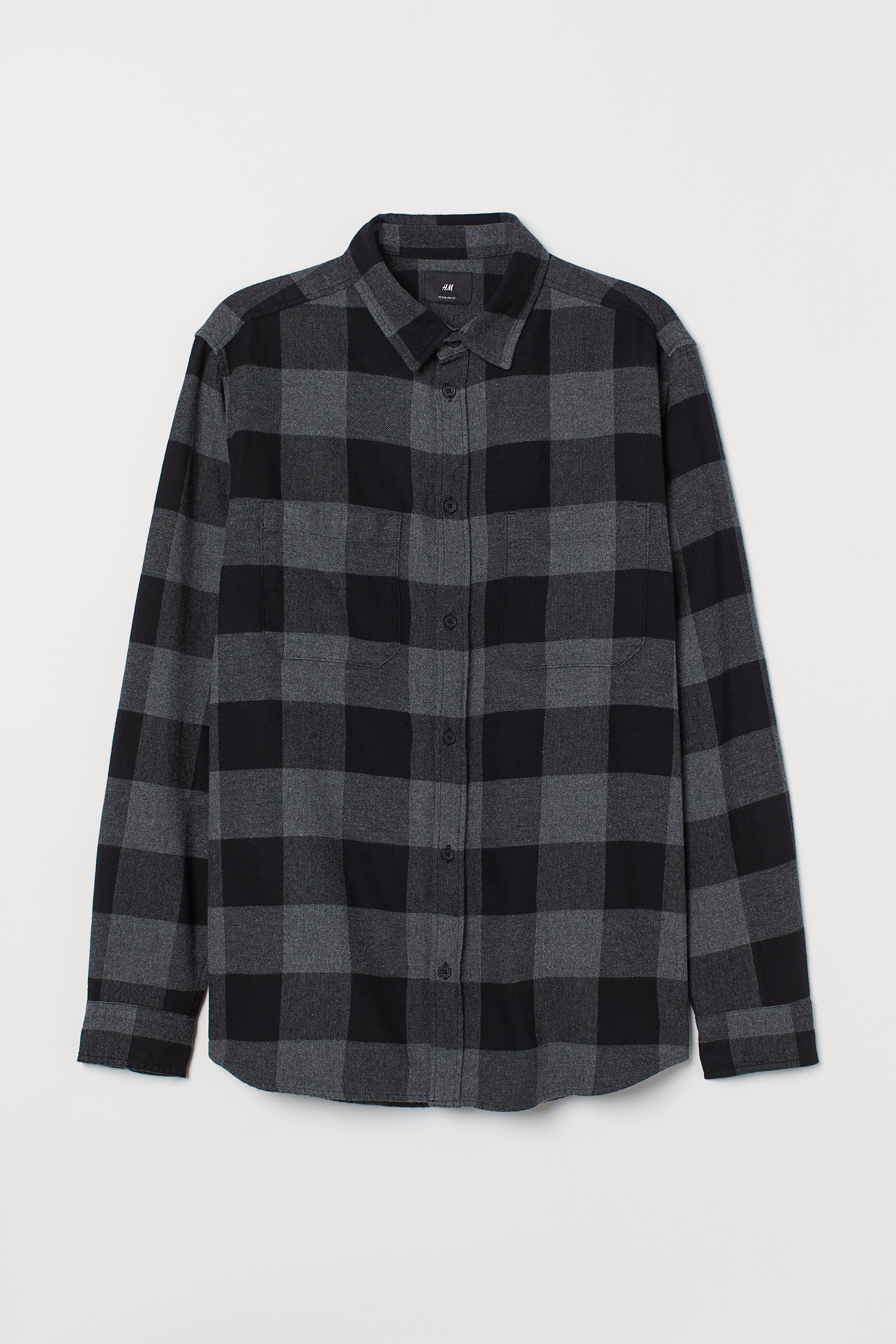 H&m flannel mens best sale