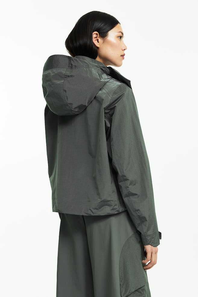 StormMove™ Cropped 2.5-layer shell jacket - Dark khaki green - 5