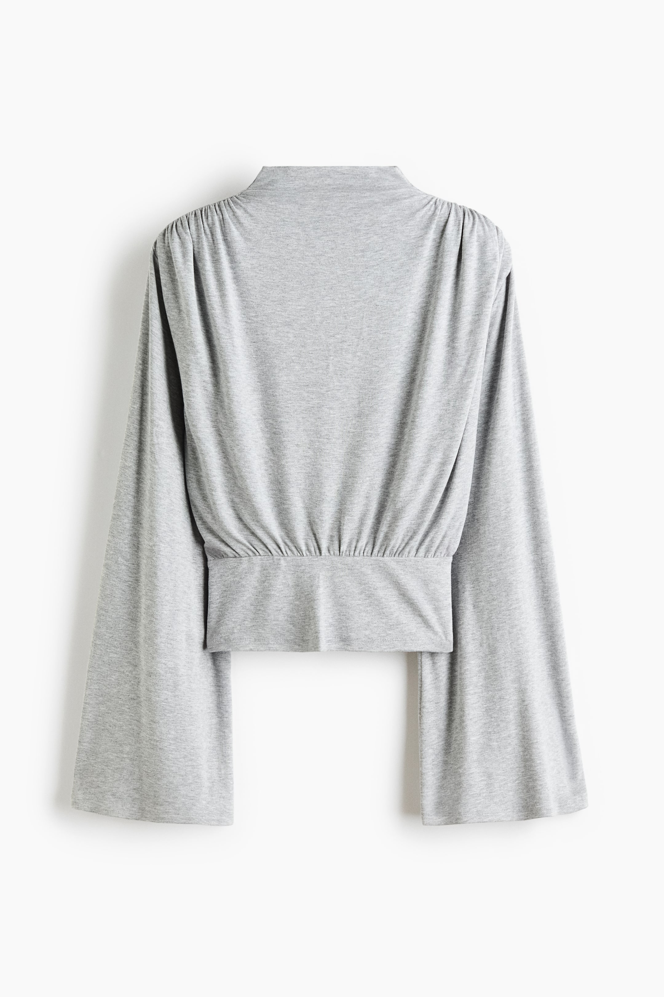 Gathered Viscose Top