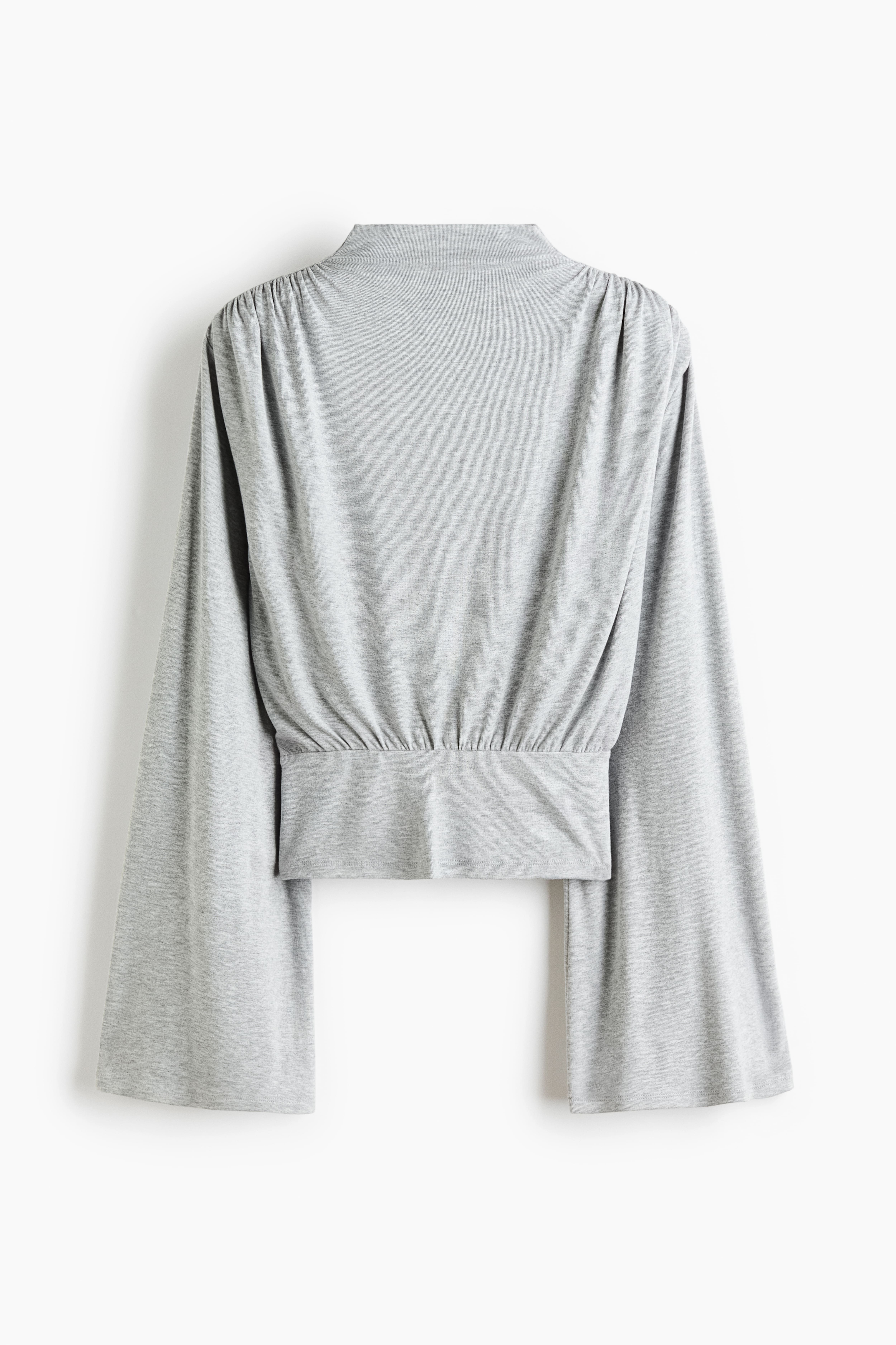 Gathered Viscose Top