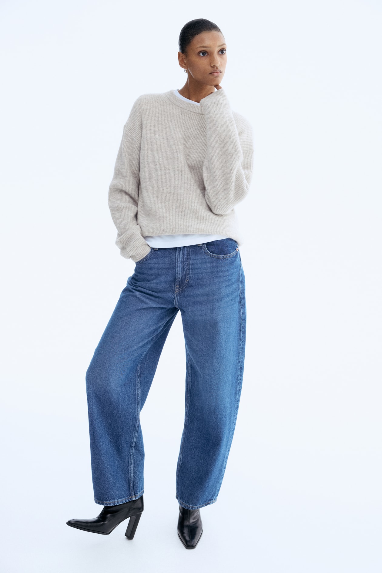 Rib-Knit Sweater - image 5