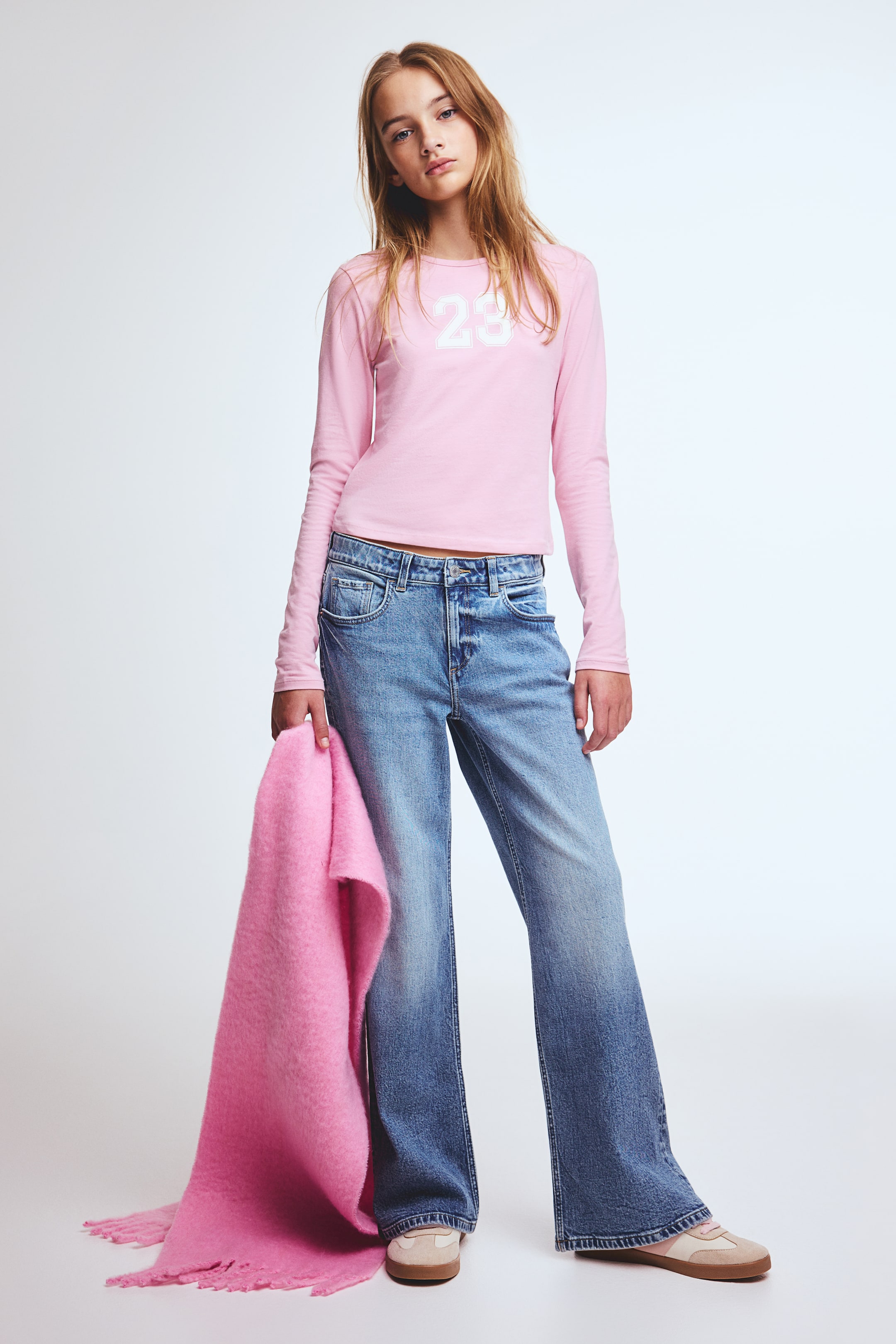 Prikaži veću sliku: Majica dugih rukava - Ružičasta/23 - Kids | H&M RS 2