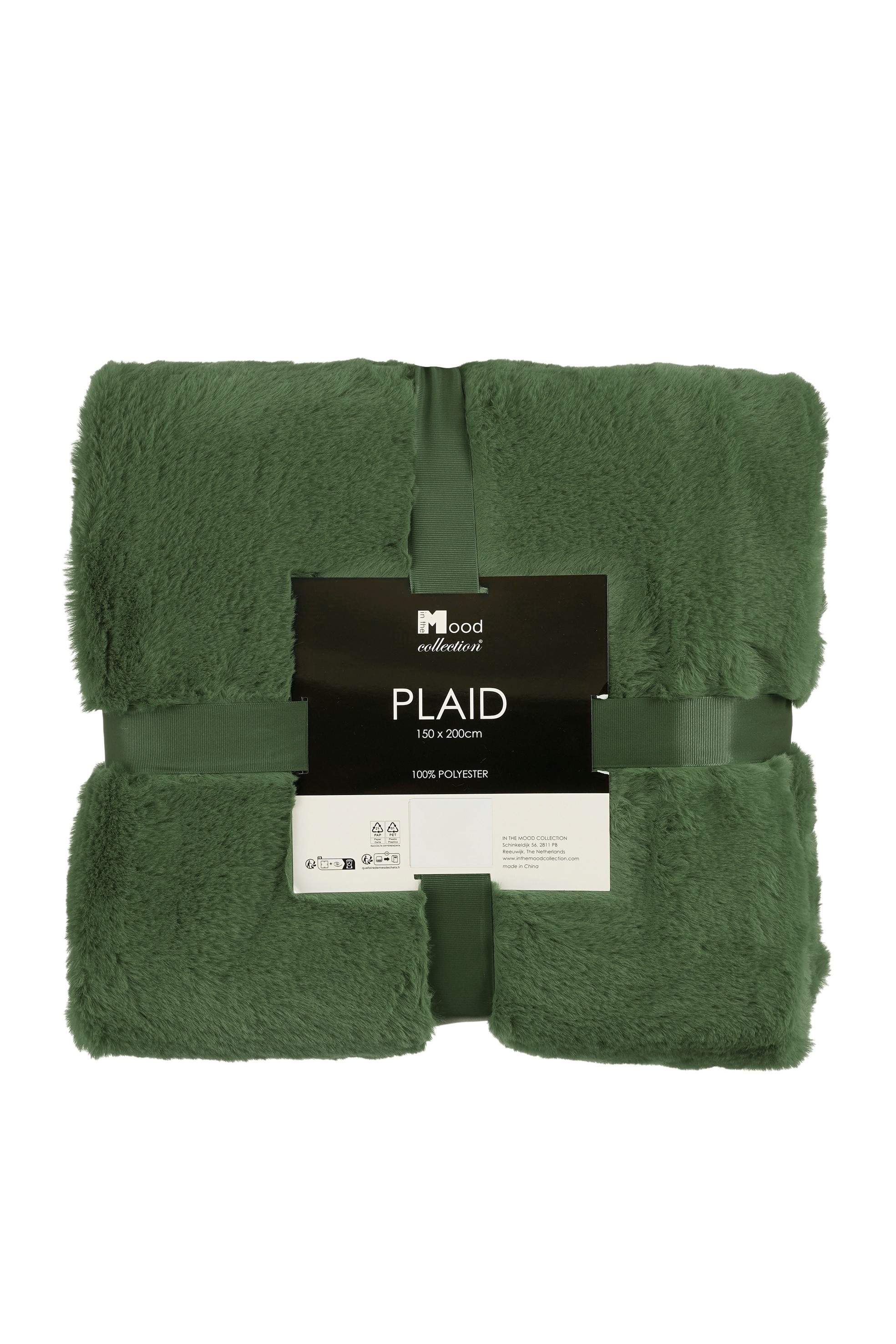 Mica Decorations - Polar W Kratę - Ciemnozielony - size: 150x200