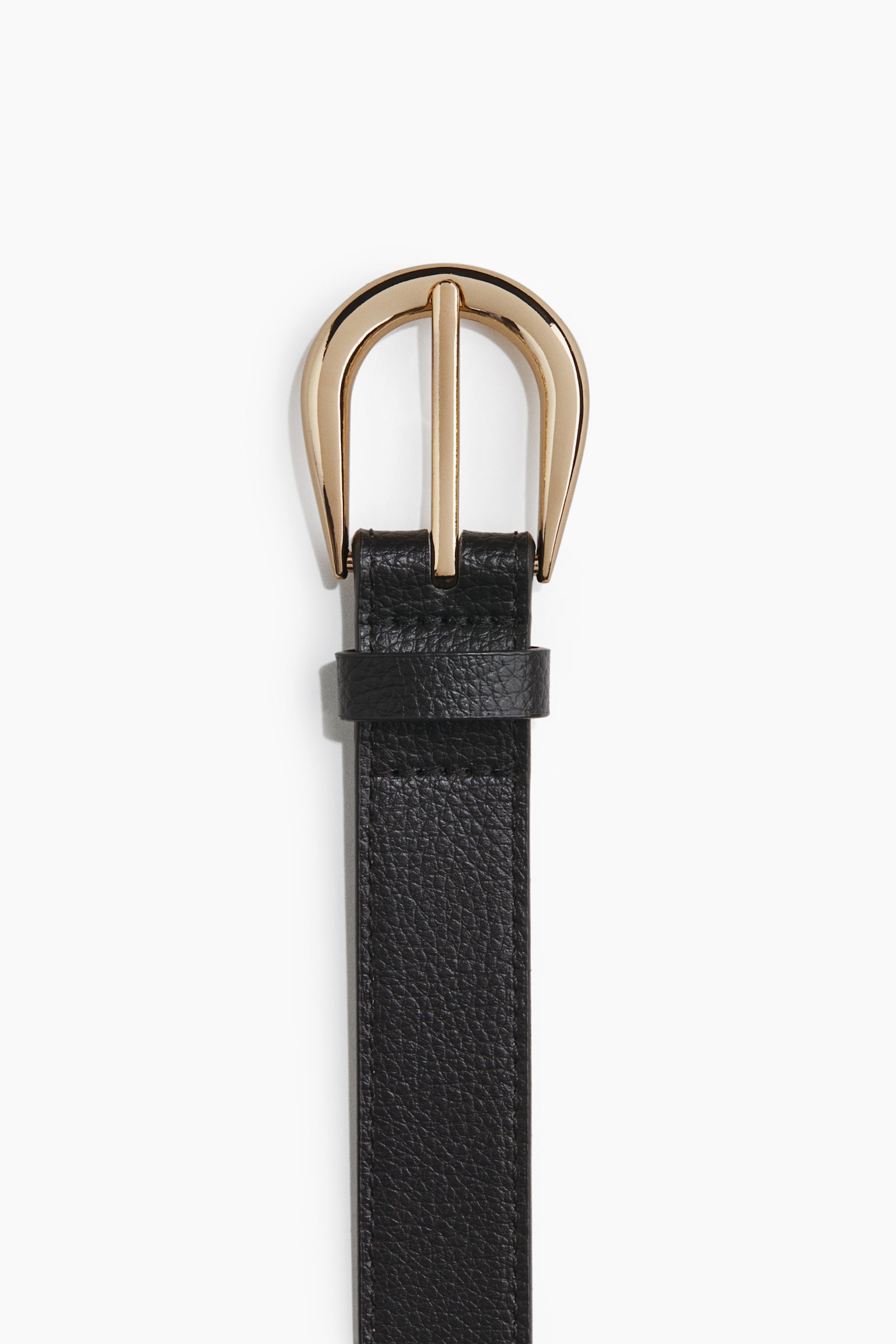 Женский ремень H&M Belt, цвет: Чёрный — фото 4