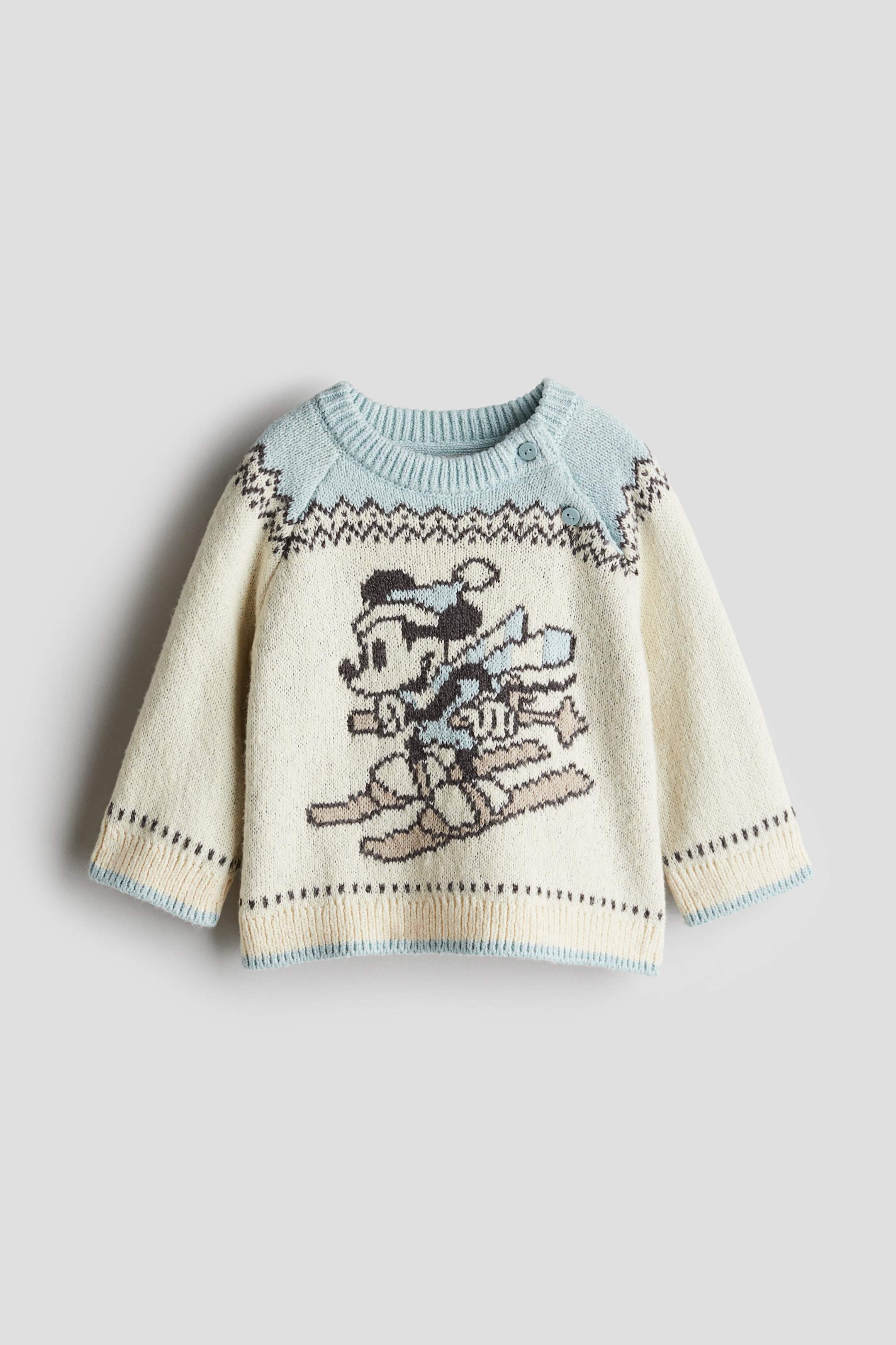 Jacquard-Knit Sweater