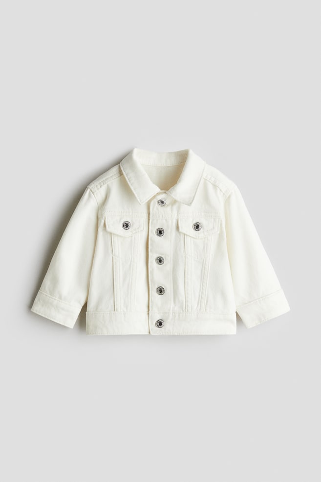 Denim jacket - White/Denim blue/Denim blue/Light denim blue - 1
