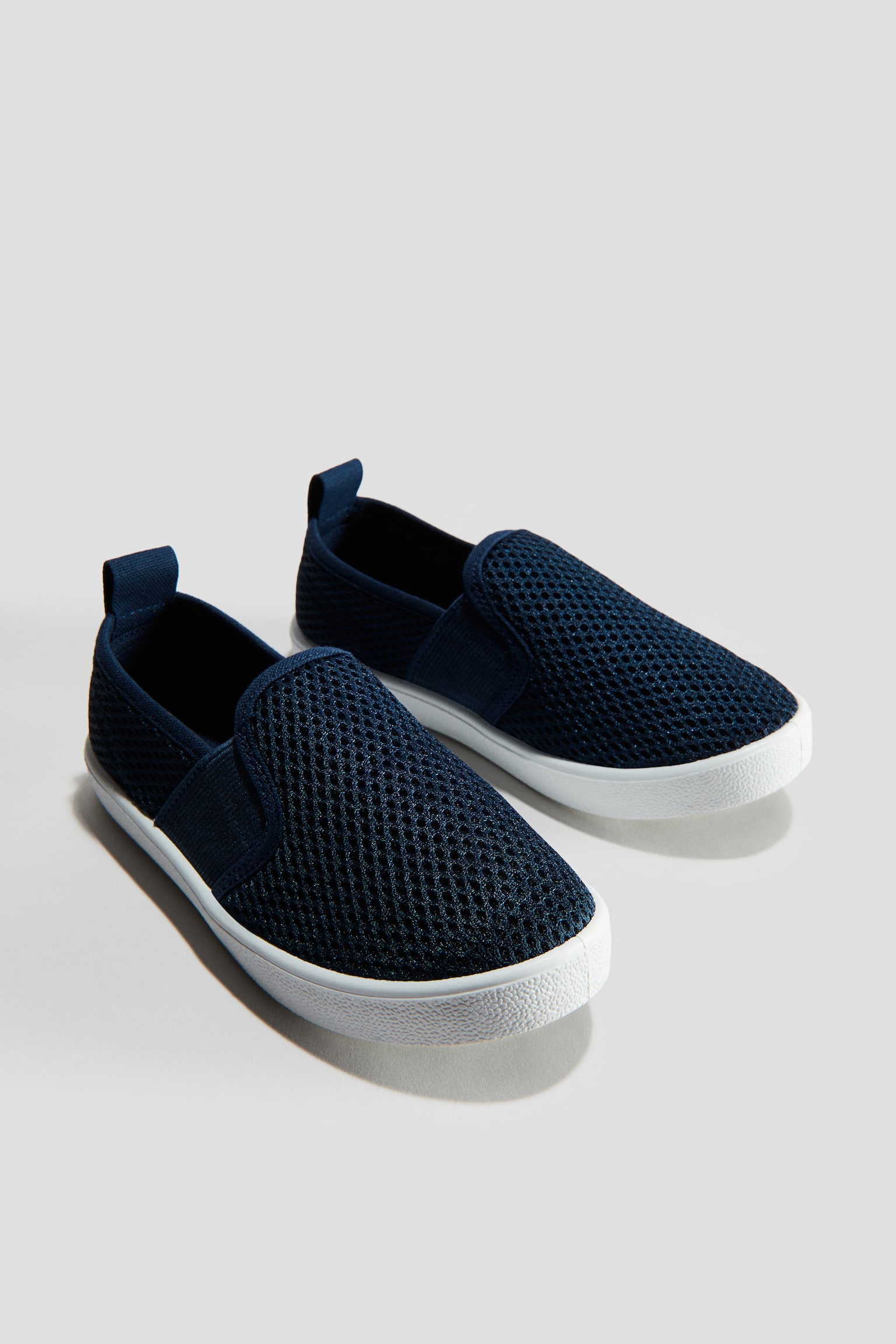 Slip On Mesh Sneakers - Navy blue - 1