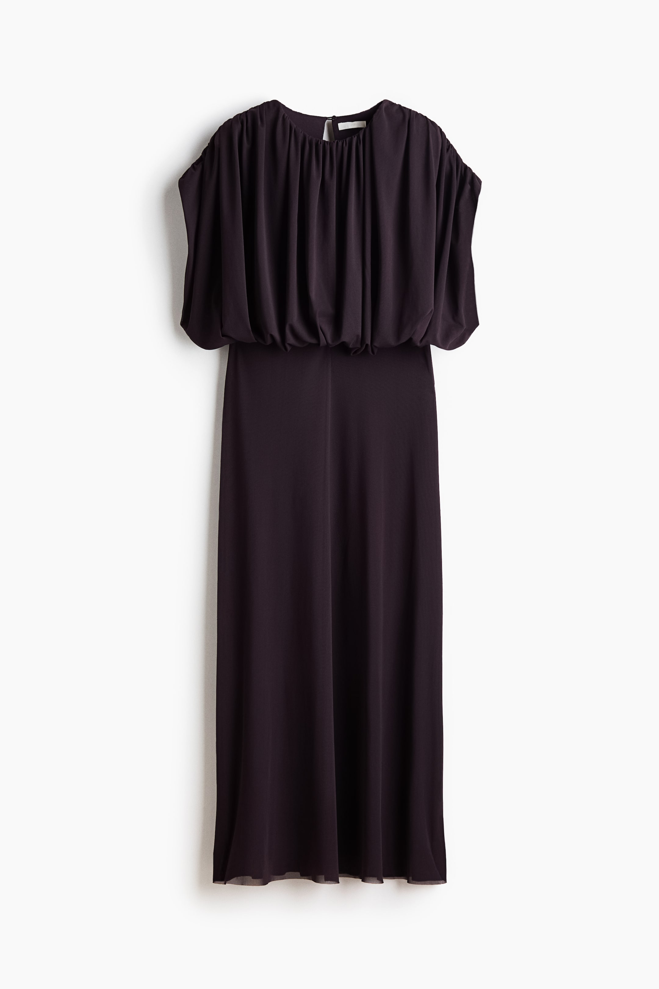 Ingrandisci l'immagine: Abito arricciato - Viola prugna - DONNA | H&M CH 4