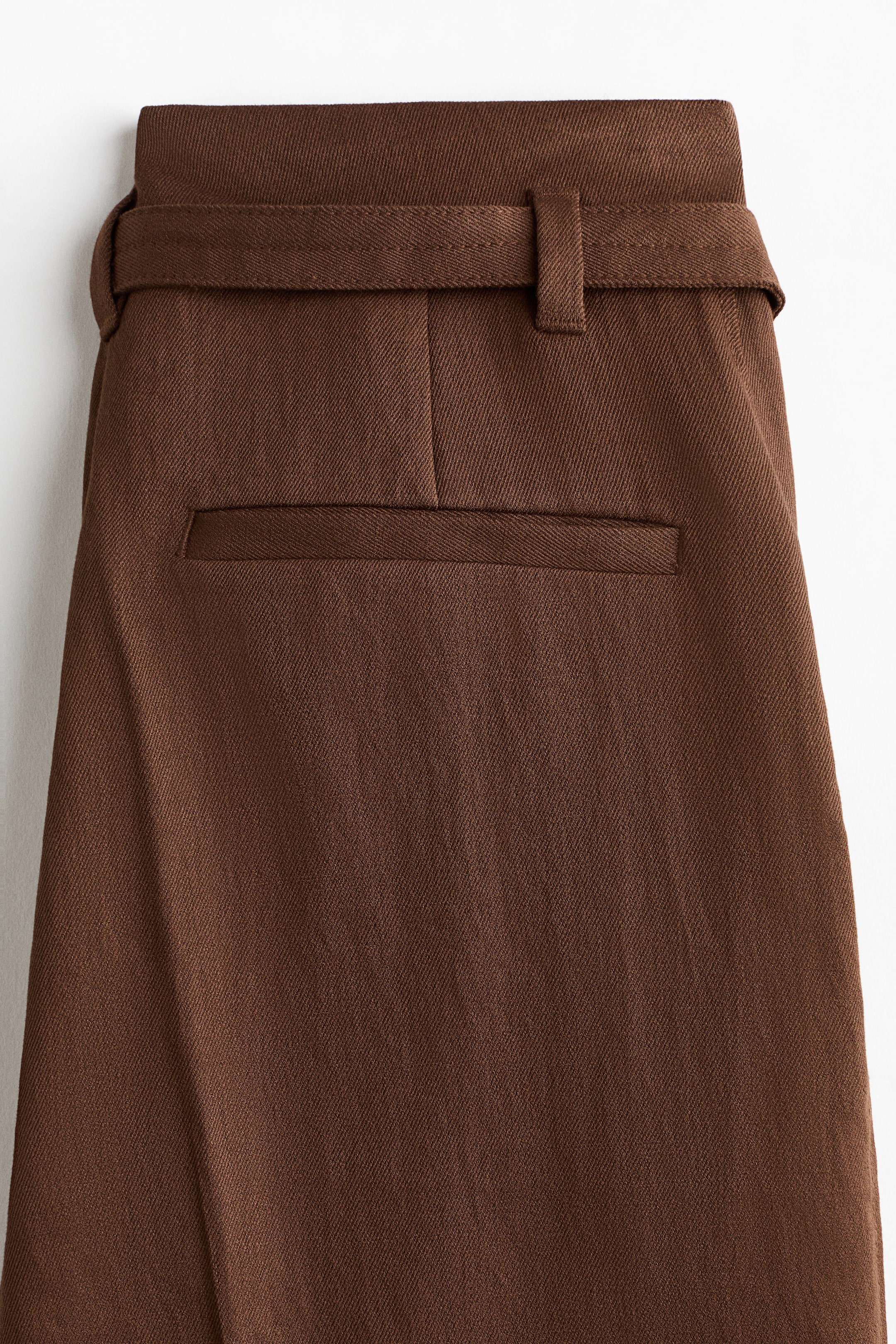 Pantalon large avec ceinture
