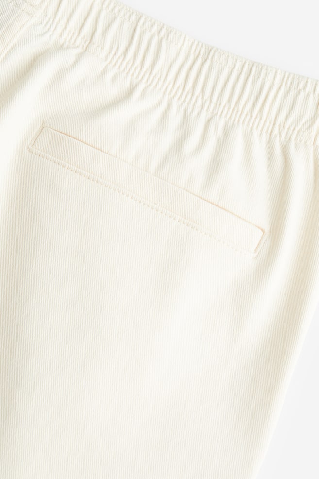 Shorts in cotone Relaxed Fit - Bianco/Marrone/palme/Beige/marrone quadri/Nero - 6