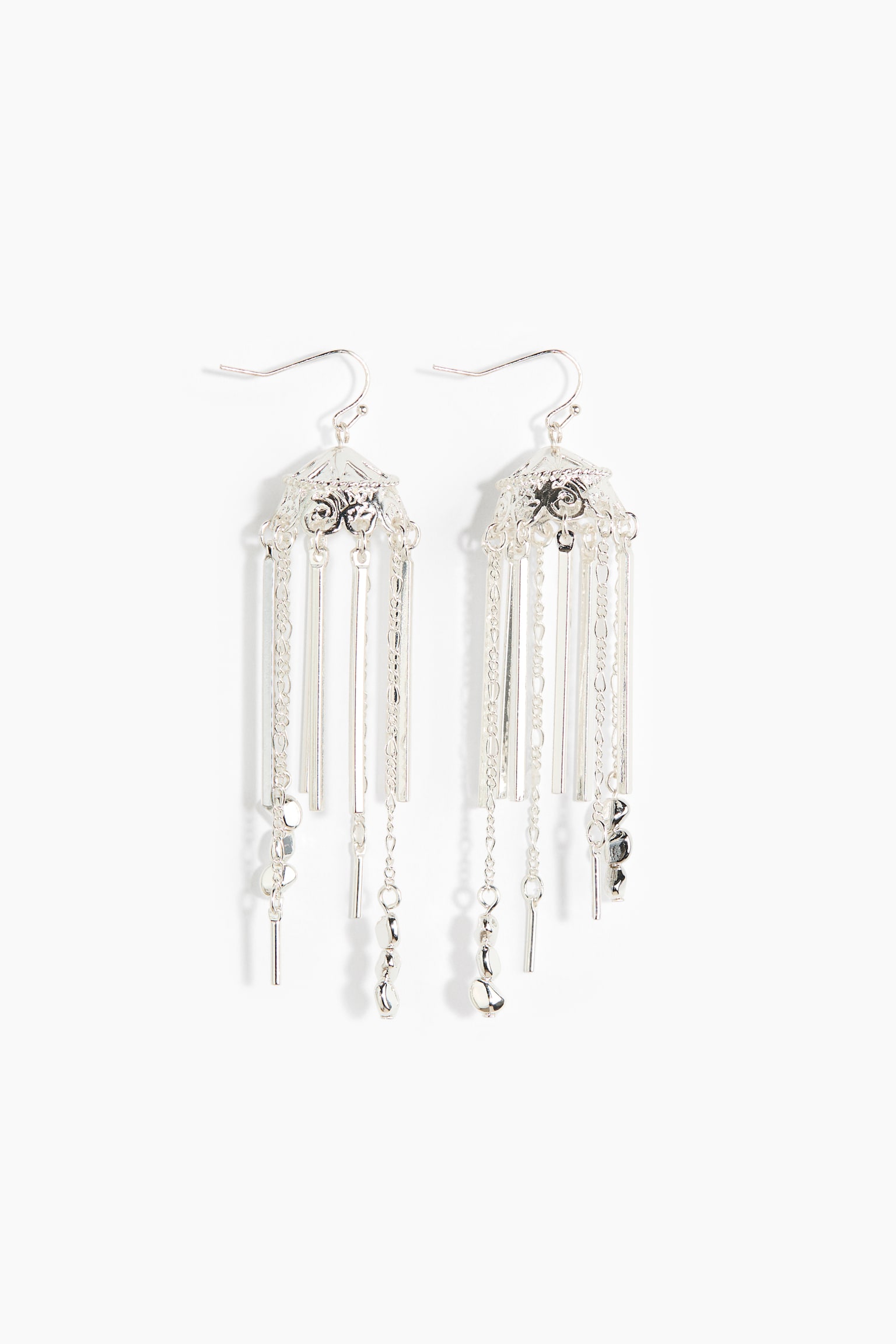 Женские серьги H&M Dangle, цвет: Серебряный — фото 3