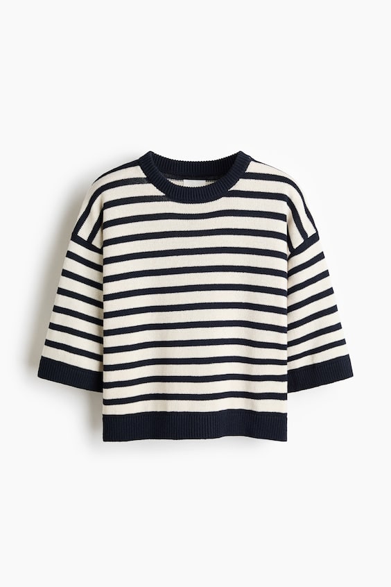 Женские футболки H&M Knit T-Shirt