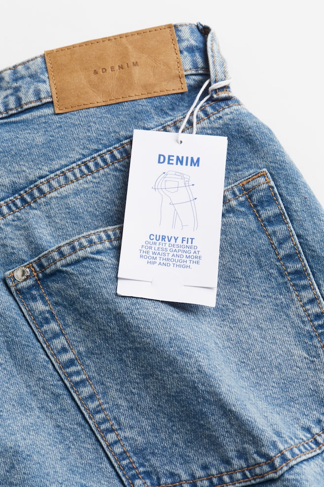Curvy Fit Wide Ultra High Jeans - Blu denim chiaro/Nero/Blu denim/Blu denim chiaro/dc - 3
