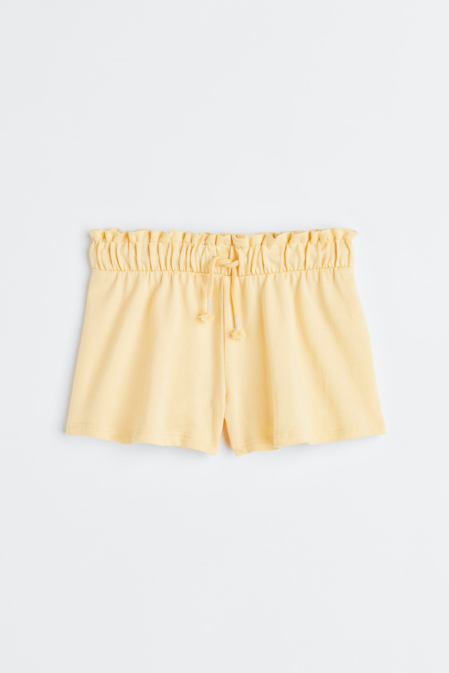 Cotton pull-on shorts - Light yellow/Light blue/Striped/Powder pink - 1