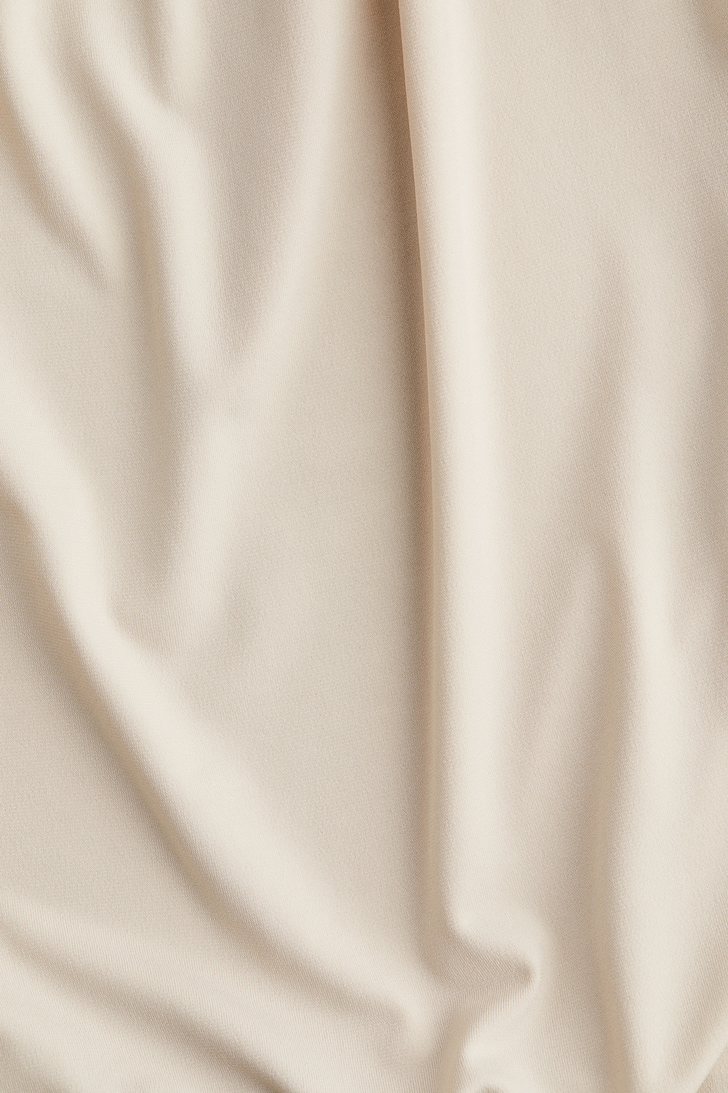 Draped cropped top