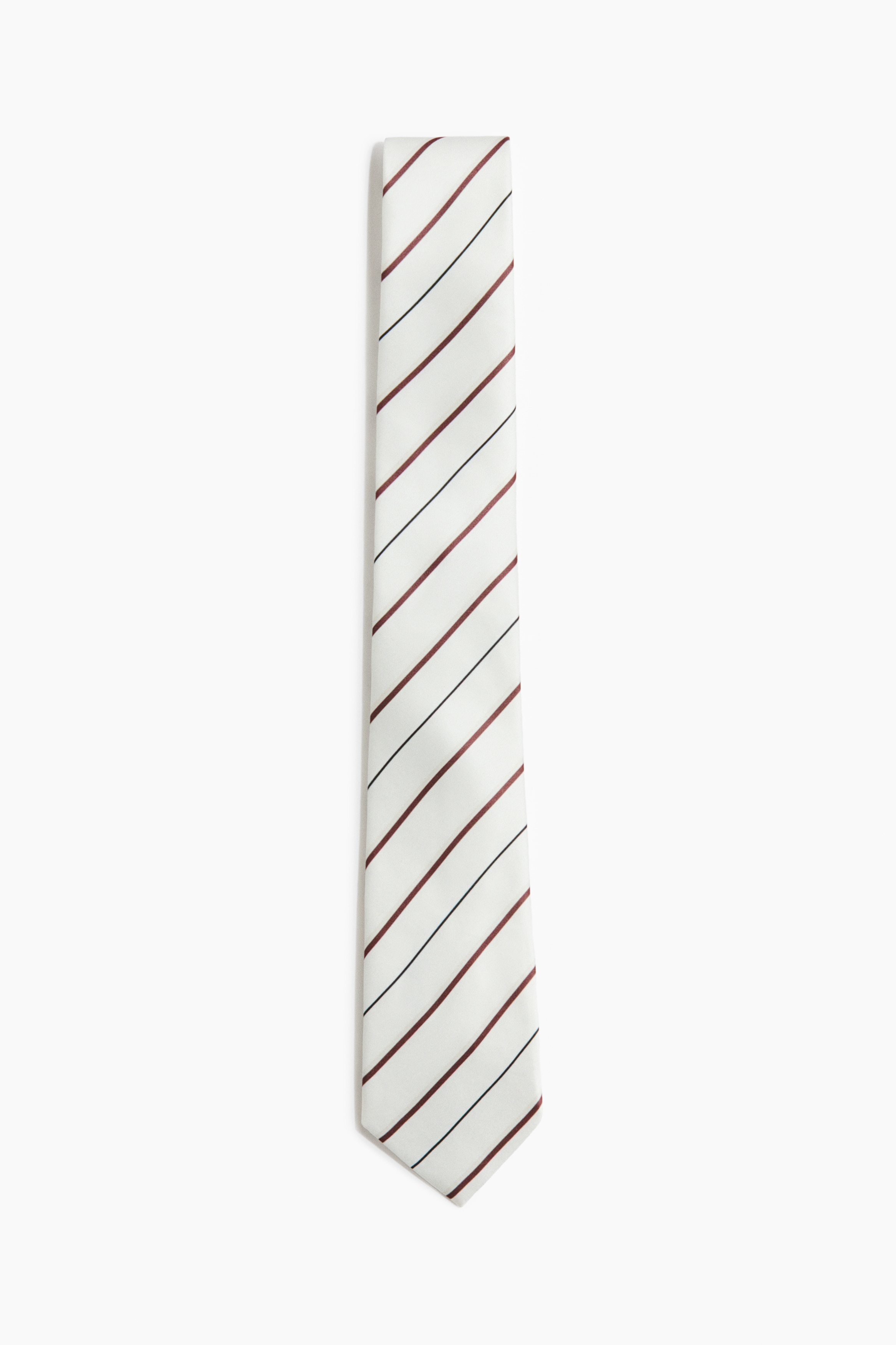 Corbata de satén - Blanco/Rayas cafés/Azul marino/Diseño/Beige claro/Floreado/Azul marino/Rojo/Azul oscuro/Rayado/Negro
