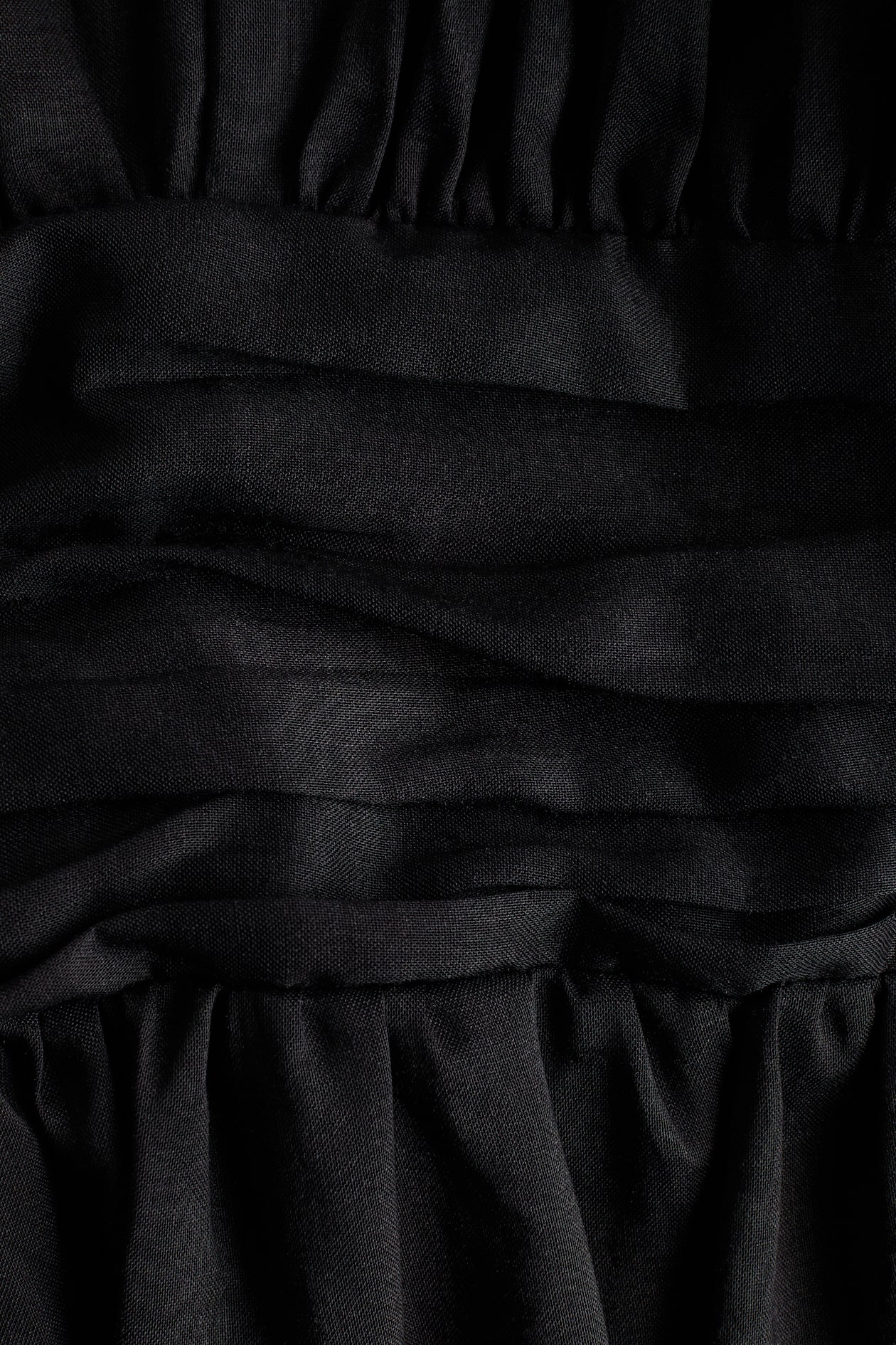 Ramie-Blend Bubble-Hem Dress - image 3