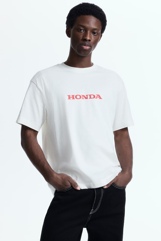 ルーズフィットTシャツ - ホワイト／Honda/クリーム／The British Museum/ホワイト／Vincent van Gogh/ホワイト／スヌーピー/ダークグリーン／スヌーピー/ホワイト／Claude Monet/ブラウン／Van Gogh/ブラック／Florida Gators/ホワイト／University of Michigan/ホワイト／The Rolling Stones/ブラック／2Pac - 2