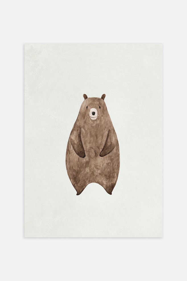 Little Bear Poster - Marron - 1