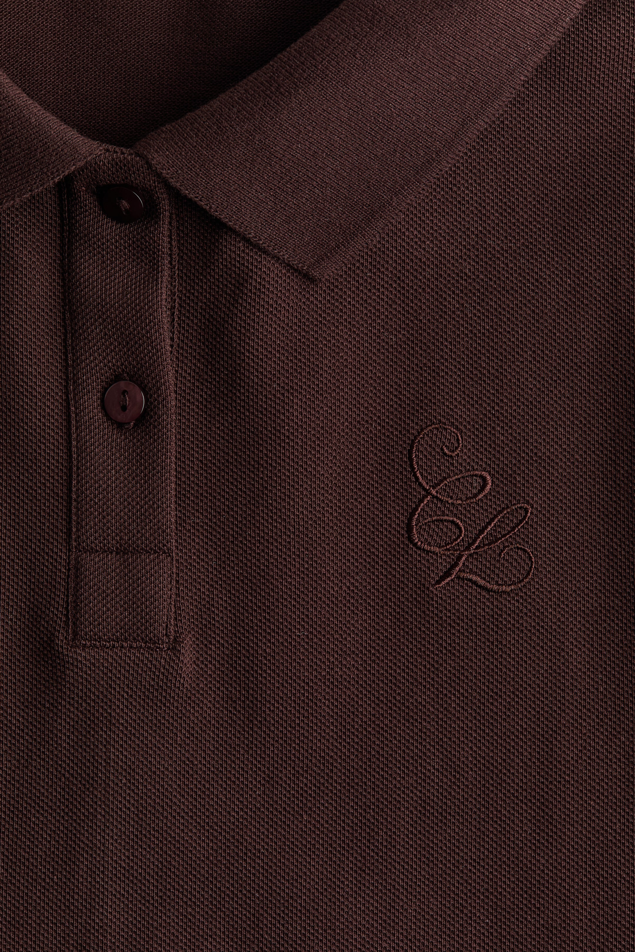 Loose-Fit Sports Polo Shirt