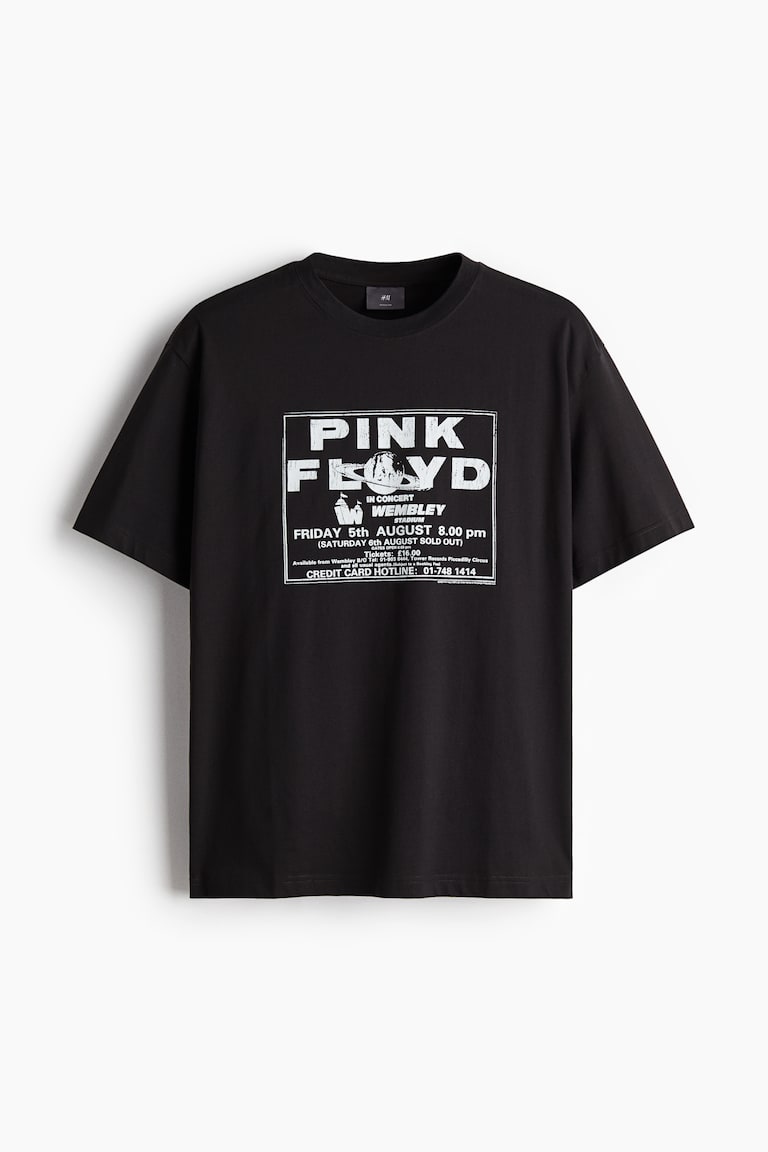 H&m Pink Floyd Raglan Shirt Pink Floyd T Shirt H&m Outlet