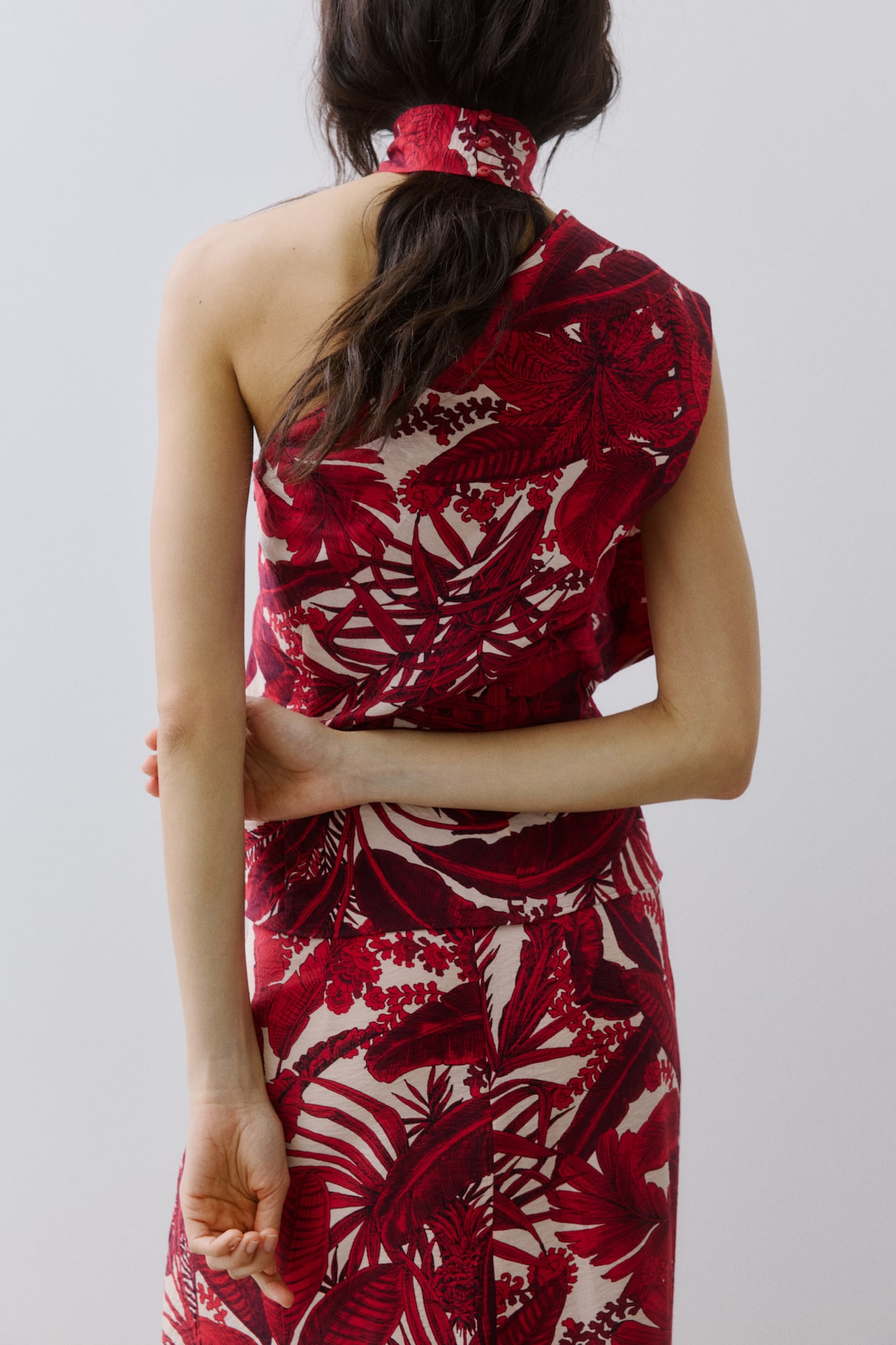 Strap-Detail One-Shoulder Top - image 2