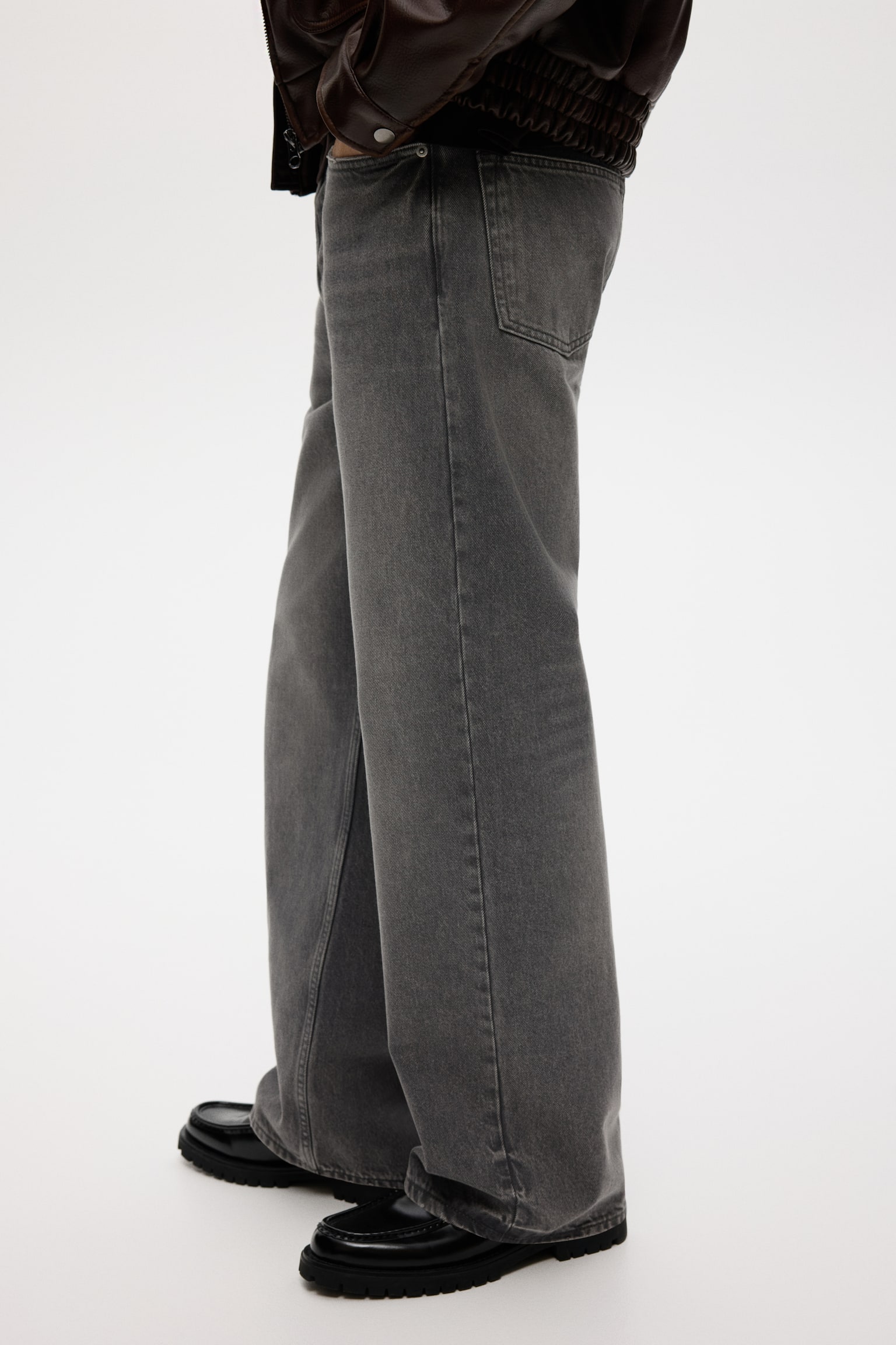 Loose Straight Jeans - Gris foncé/Noir/Bleu denim/Bleu denim/Bleu denim/Bleu denim/Marron/Bleu denim clair - 4
