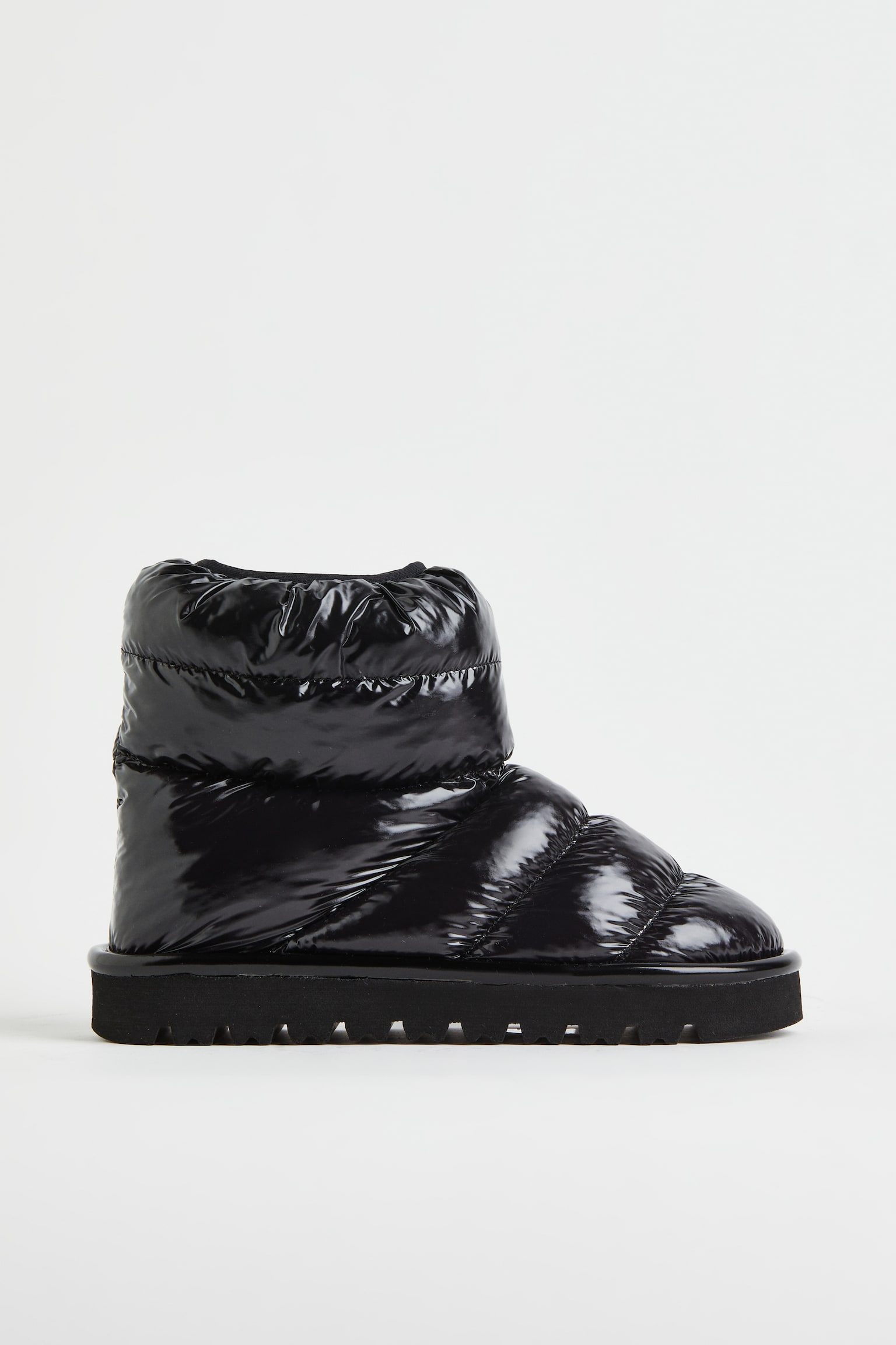 Gewatteerde boots - Zwart