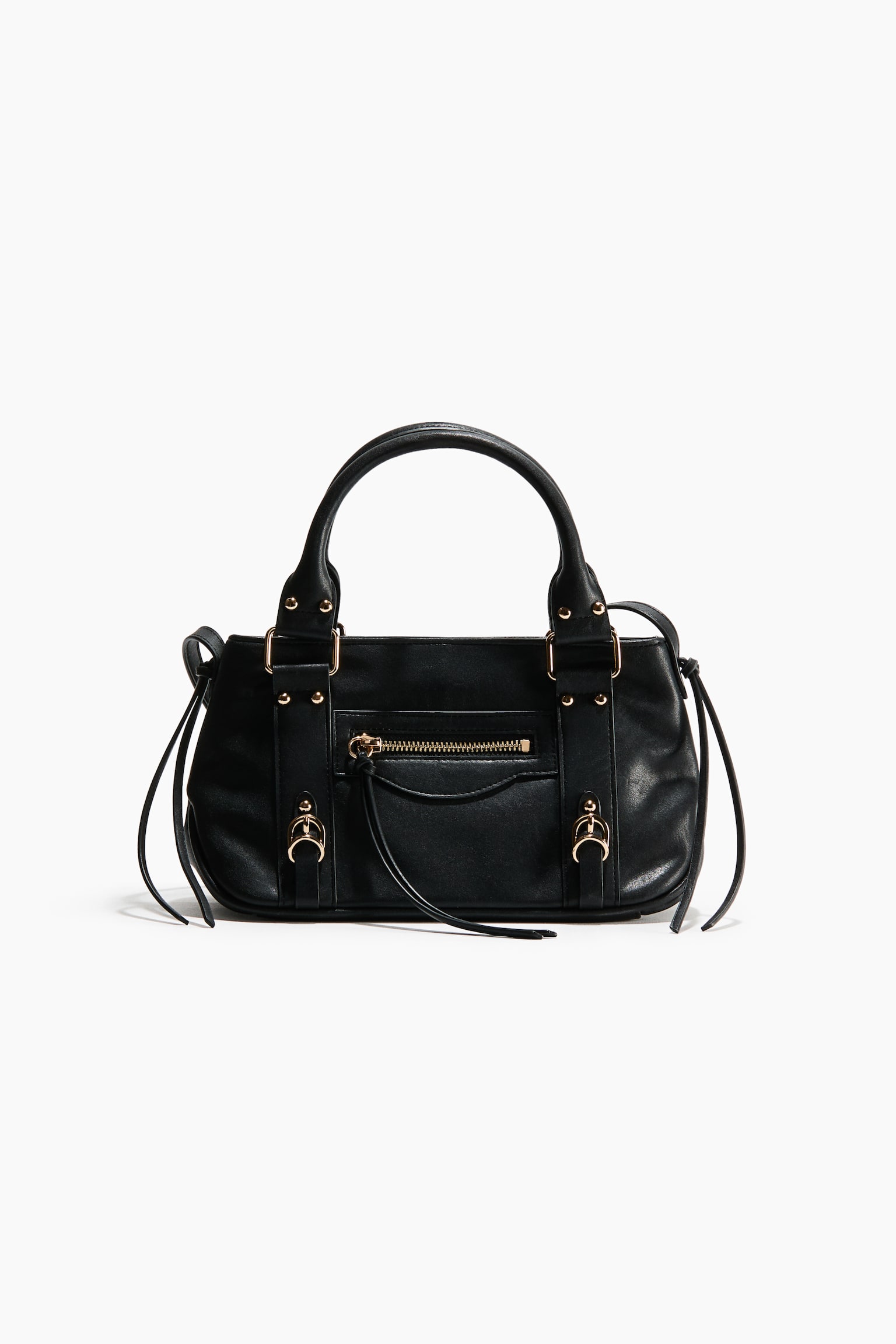 Small Crossbody Bag - Black/Dark gray