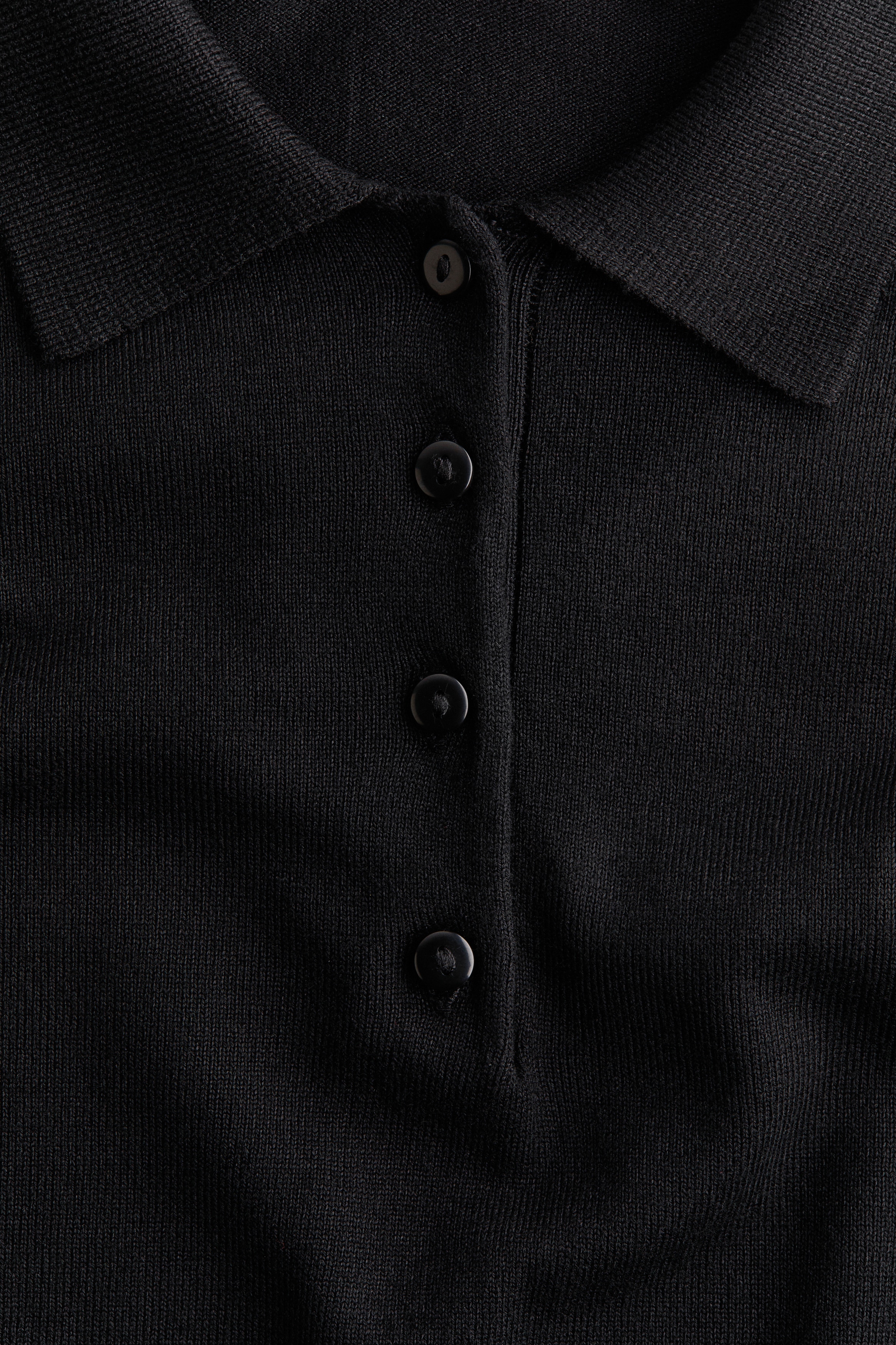 Fine-Knit Polo Shirt thumbnail 6