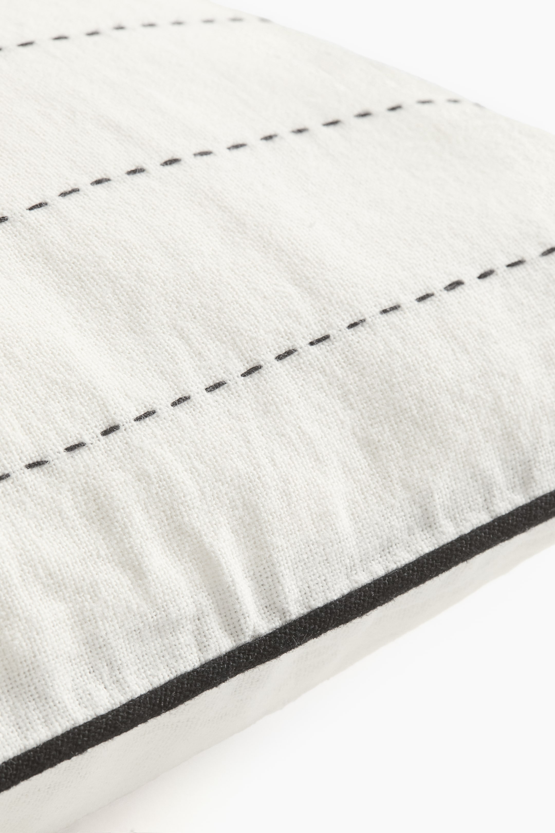 Linen-Blend Cushion Cover