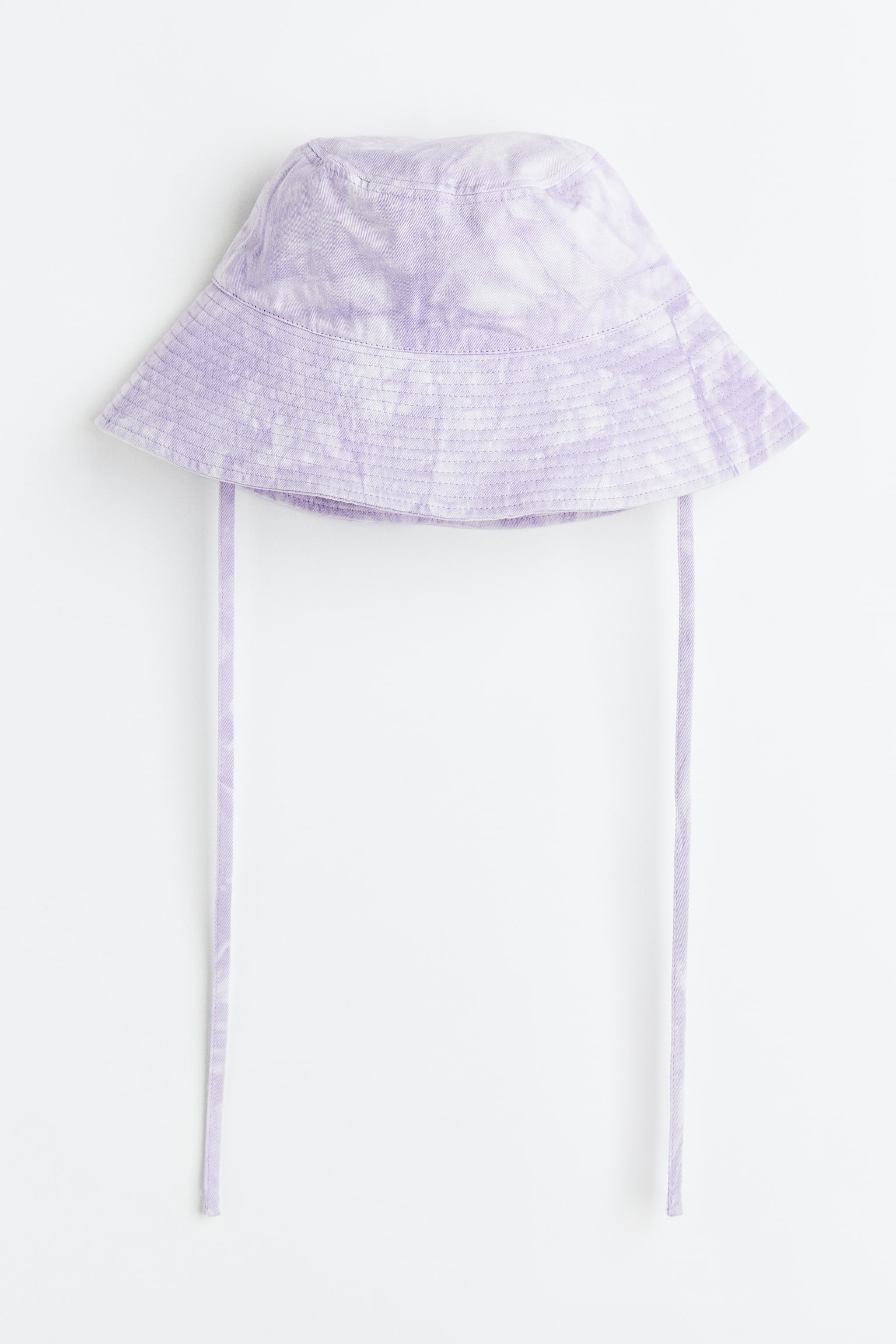 Chin-strap bucket hat - Light purple/Tie-dye/White/Tie-dye - 1