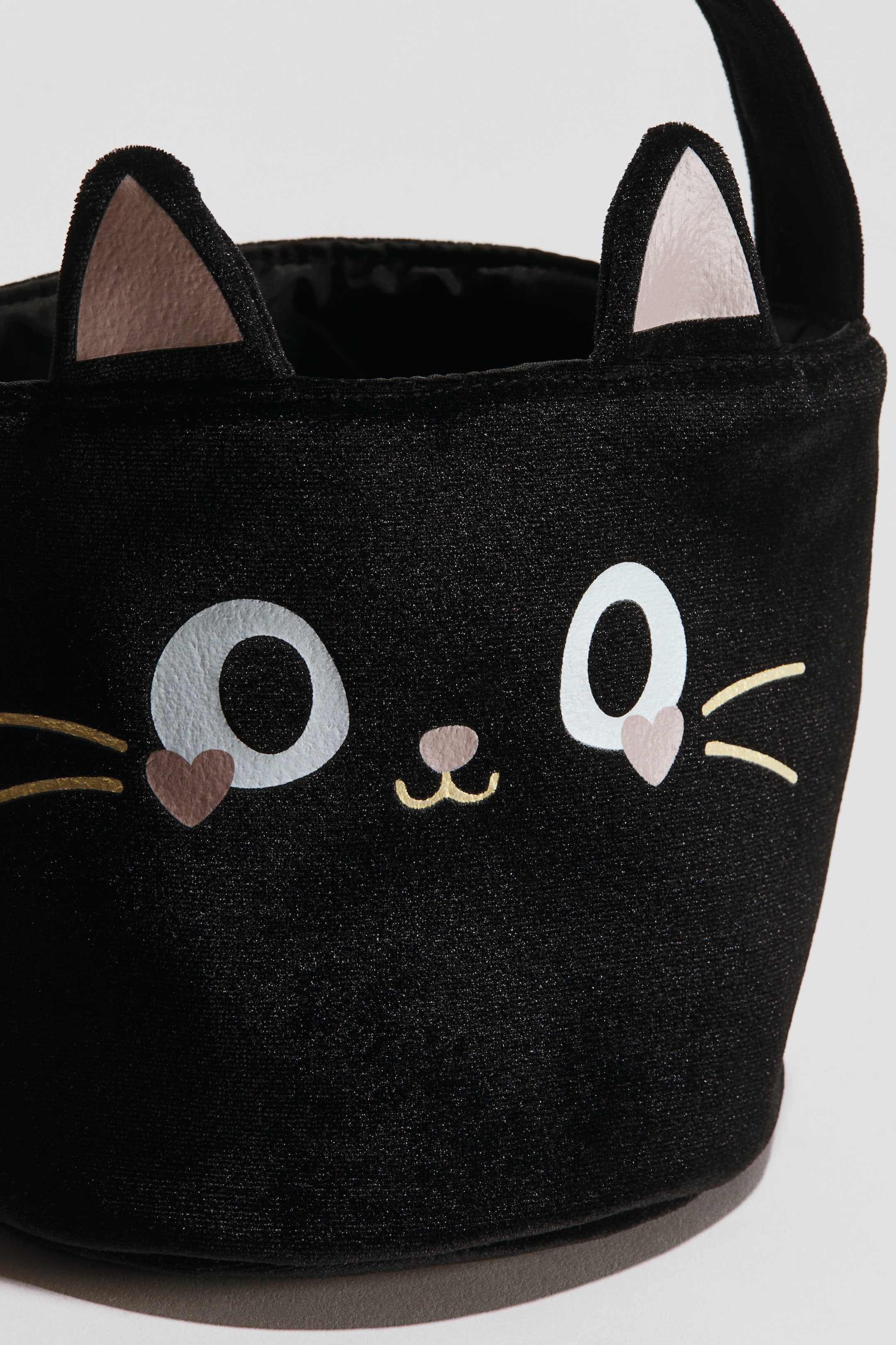 H&M Velour Bucket with Printed Motif — фото 3