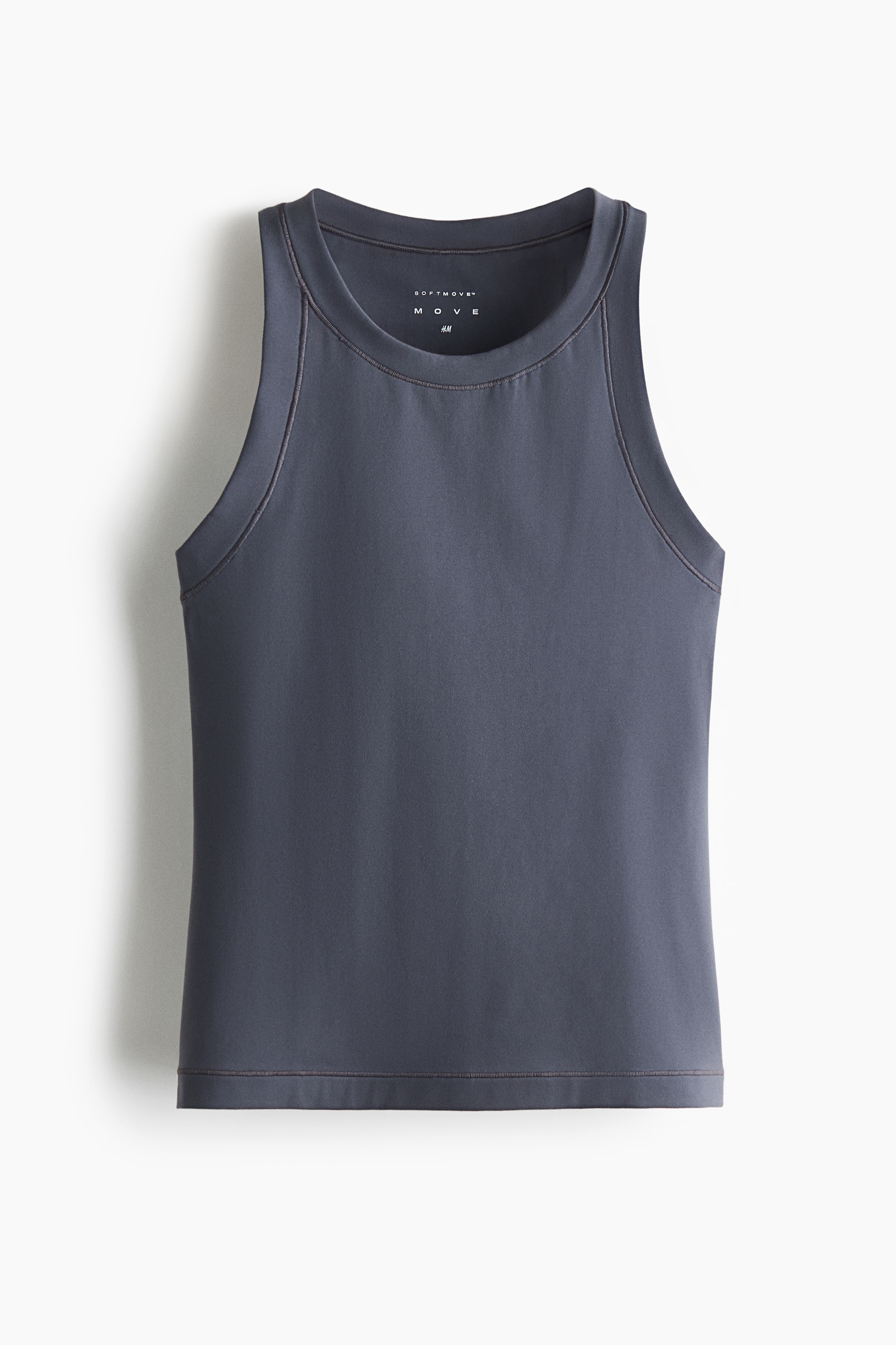 Top deportivo sin mangas Slim Fit con SoftMove™Modelo