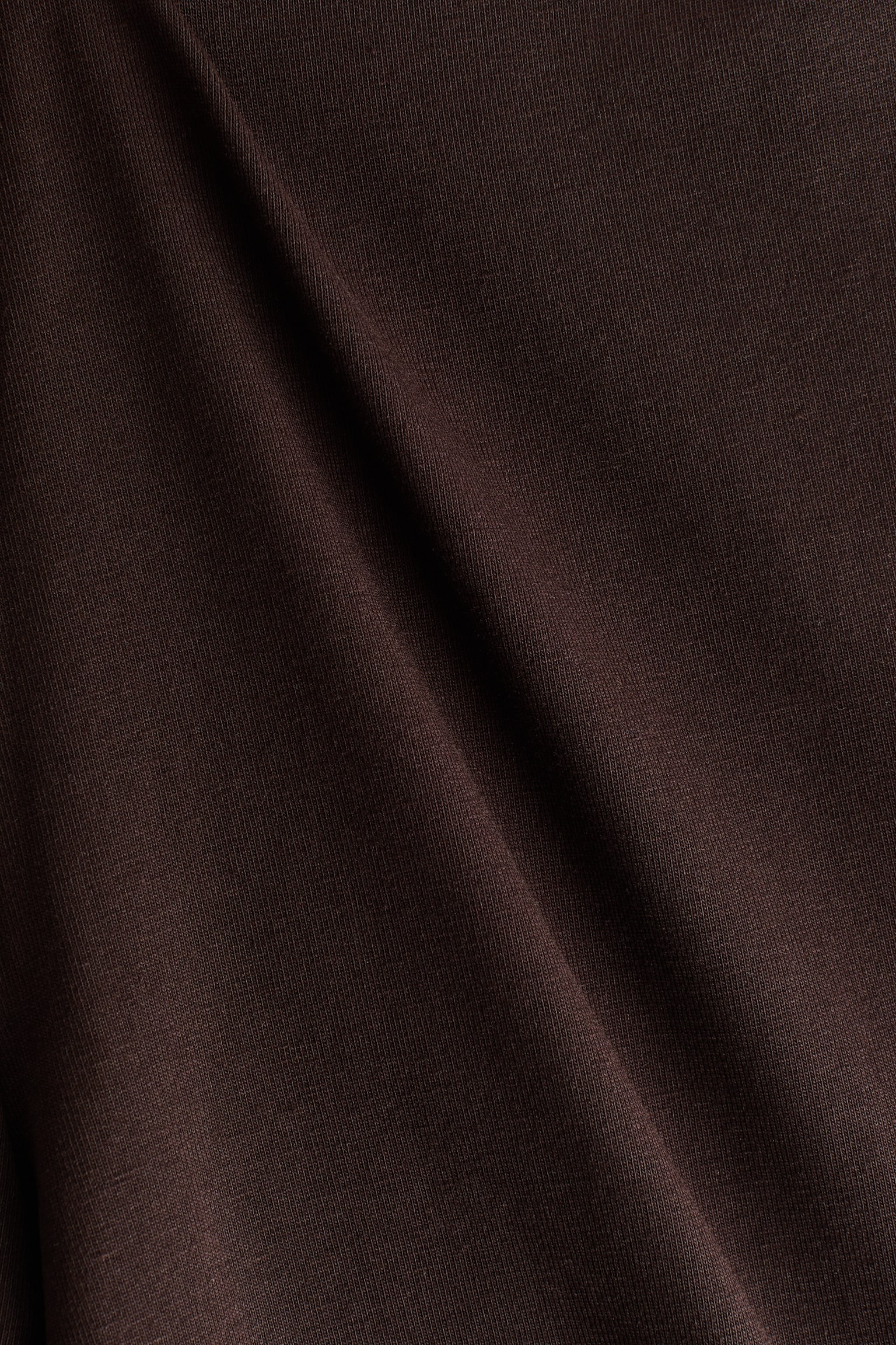 מכנסיי כותנה עם קפל במותן - חום כהה/כחול נייבי/שחור/אפור מלאנז'/אפור עכבר כהה - 3