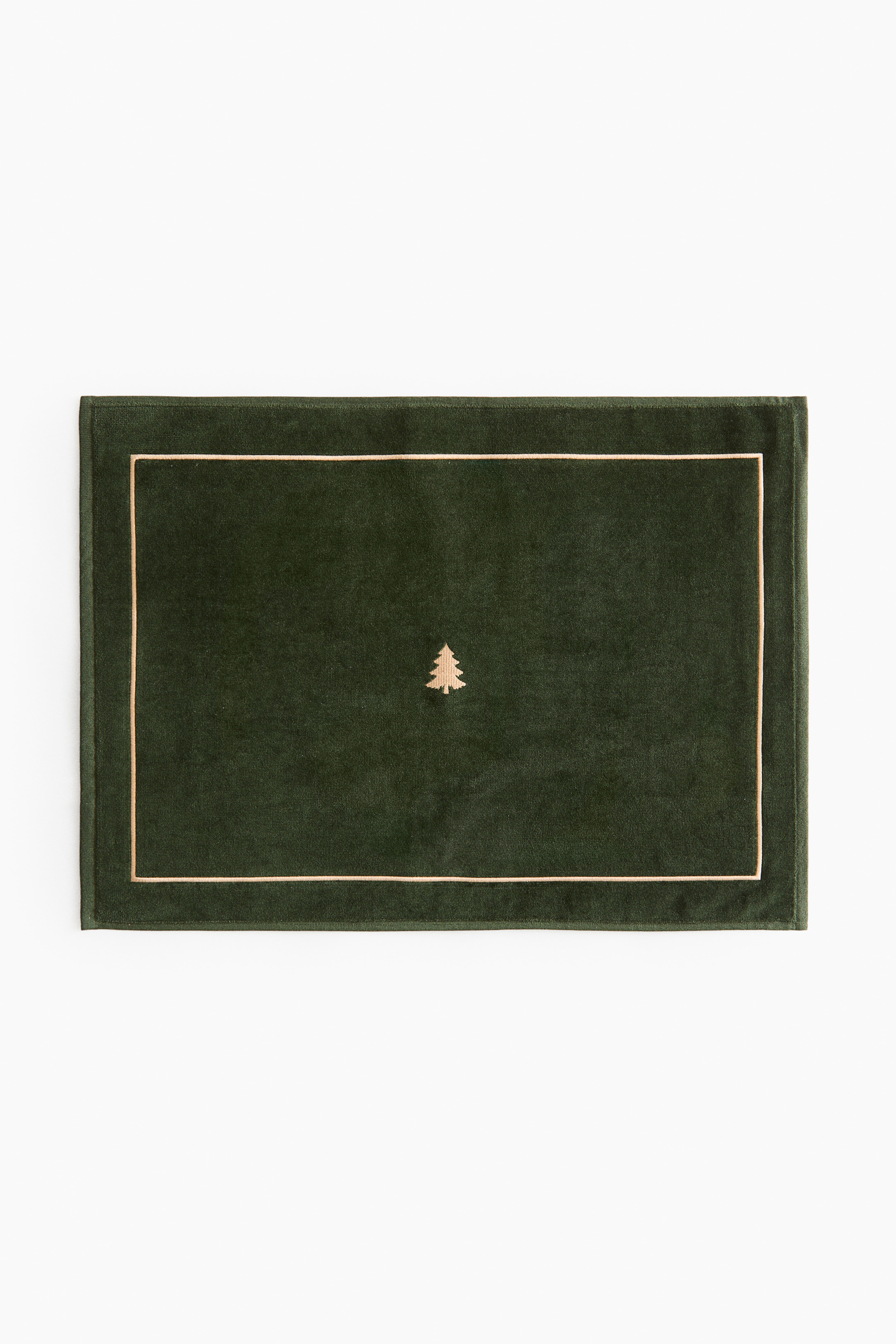 Embroidered Bath Mat