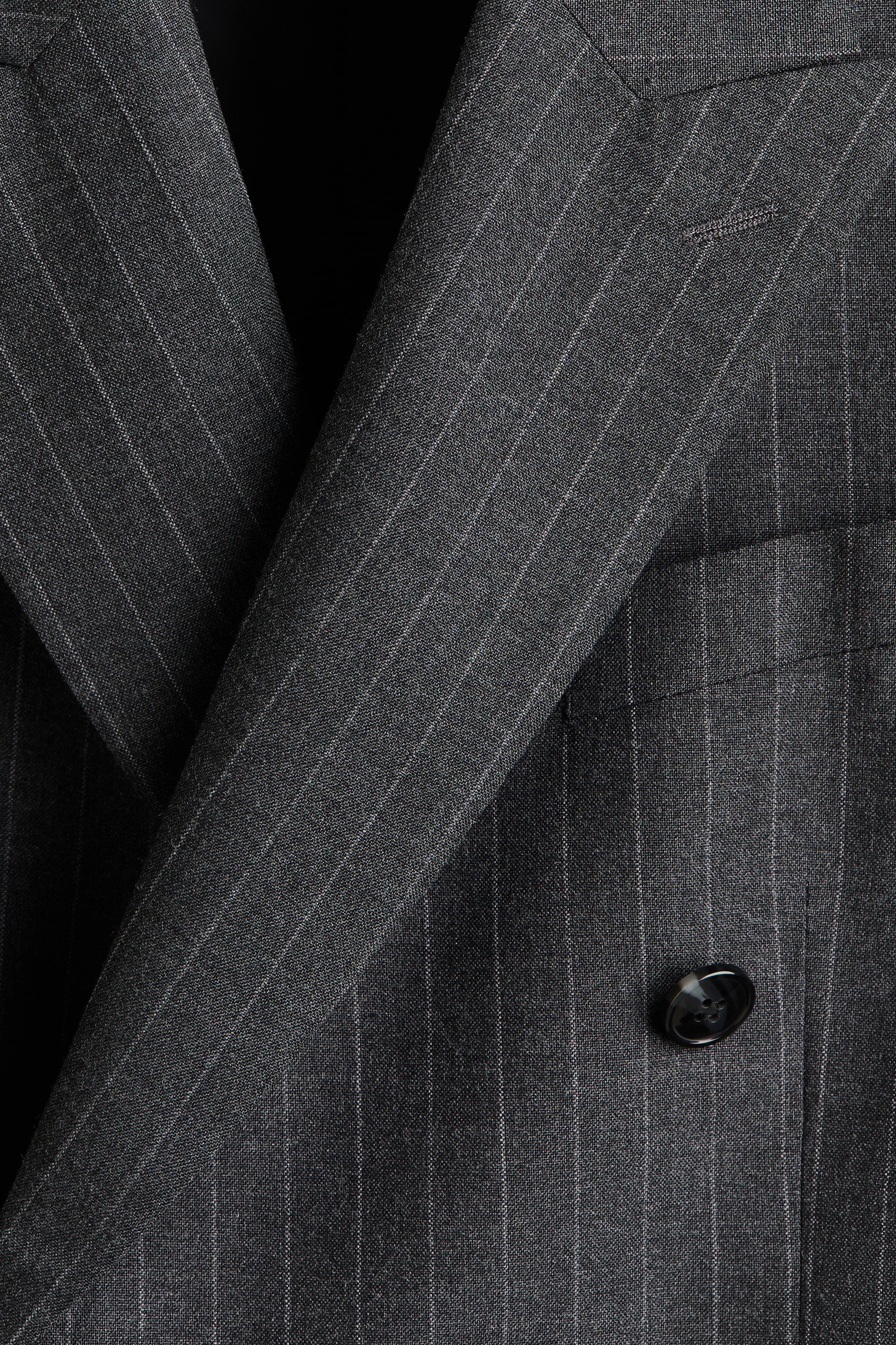 Regular-Fit Double-Breasted Jacket