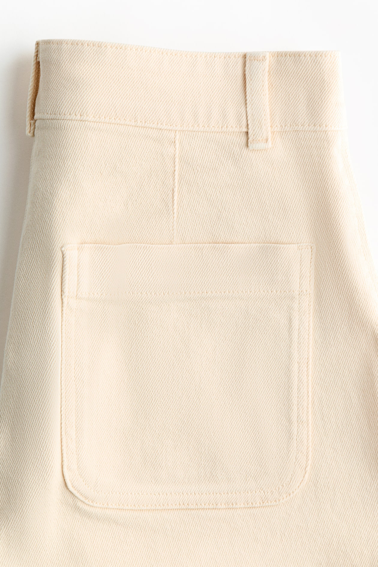 High-Waist Denim Shorts - image 2